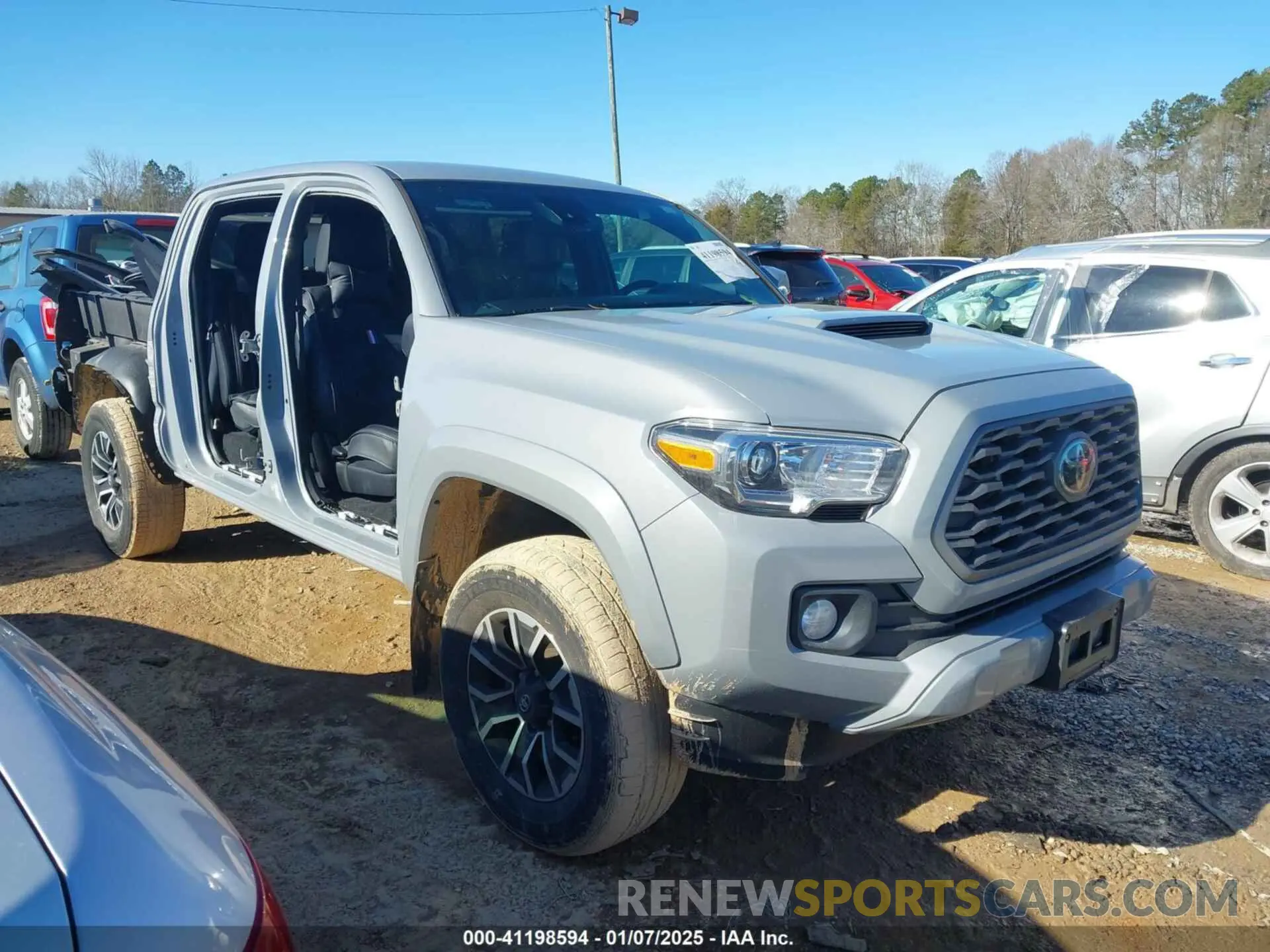 1 Photograph of a damaged car 3TYCZ5AN6MT044375 TOYOTA TACOMA 2021