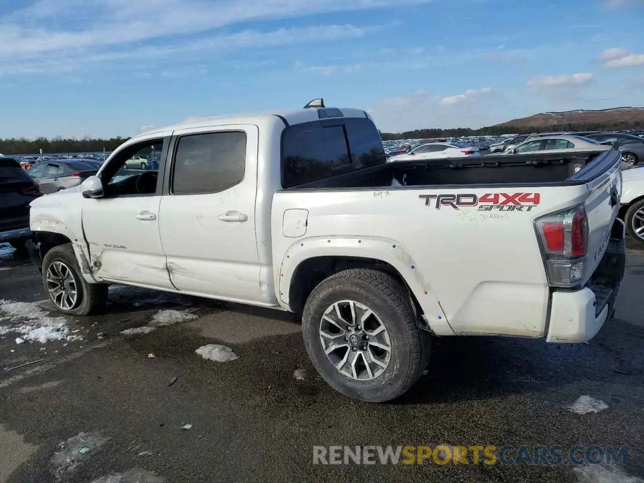 2 Фотография поврежденного автомобиля 3TYCZ5AN7MT014351 TOYOTA TACOMA 2021