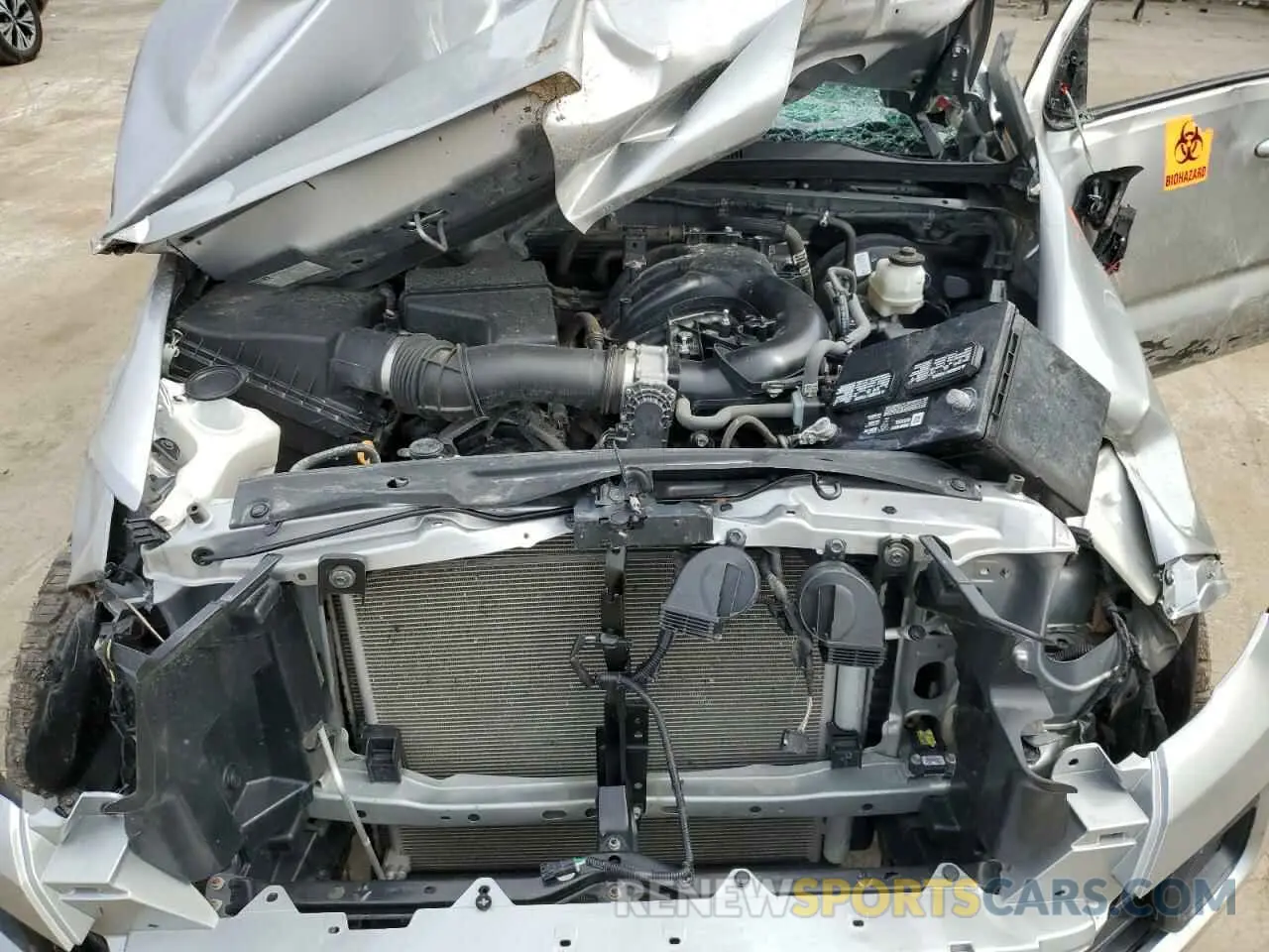 11 Photograph of a damaged car 3TYCZ5AN7MT025351 TOYOTA TACOMA 2021