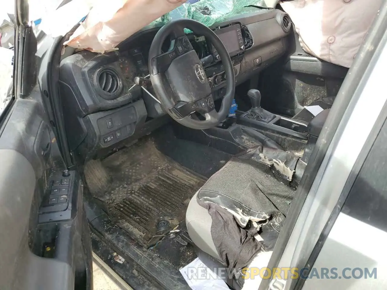 8 Photograph of a damaged car 3TYCZ5AN7MT025351 TOYOTA TACOMA 2021