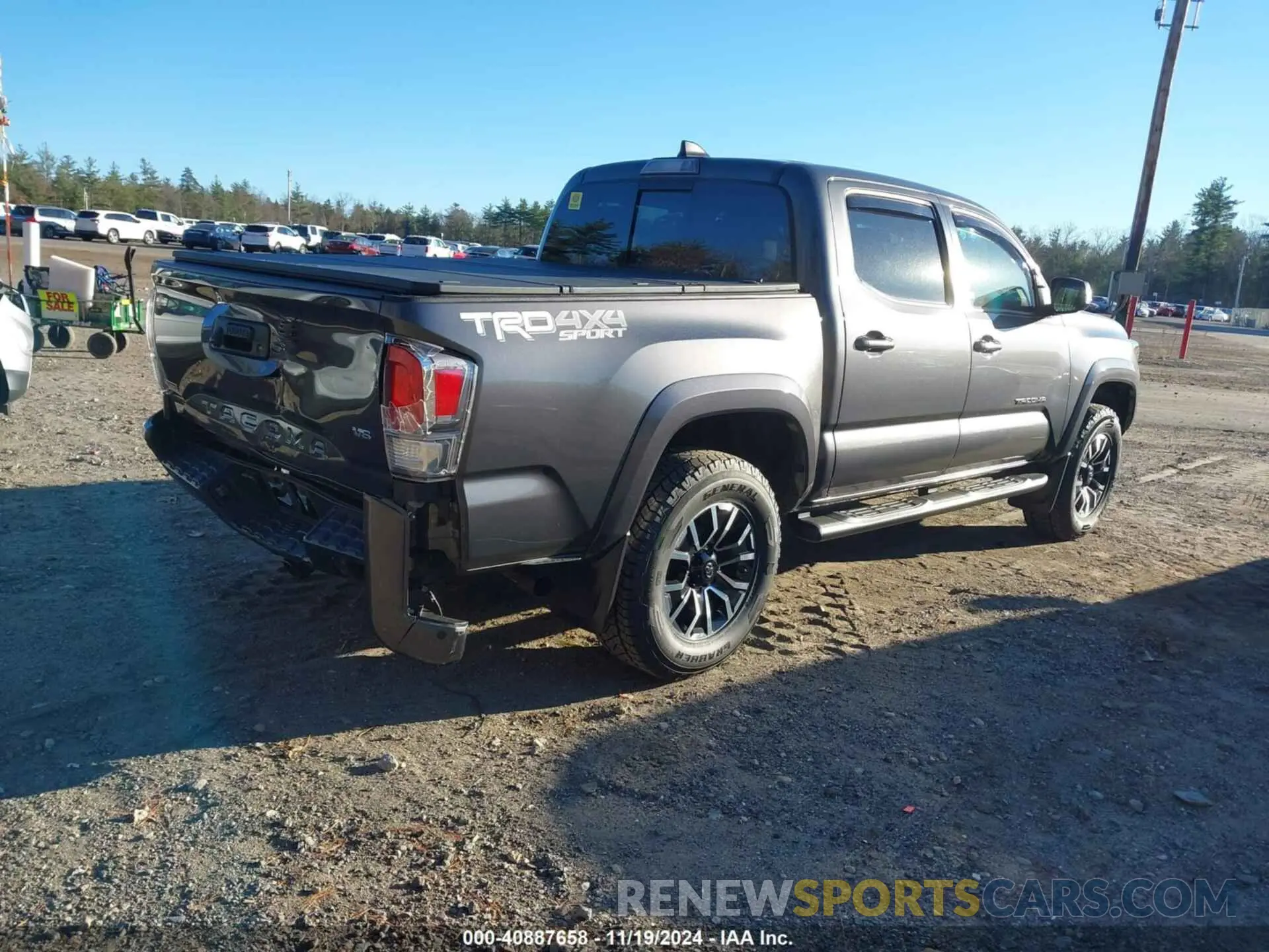4 Фотография поврежденного автомобиля 3TYCZ5AN9MT013718 TOYOTA TACOMA 2021