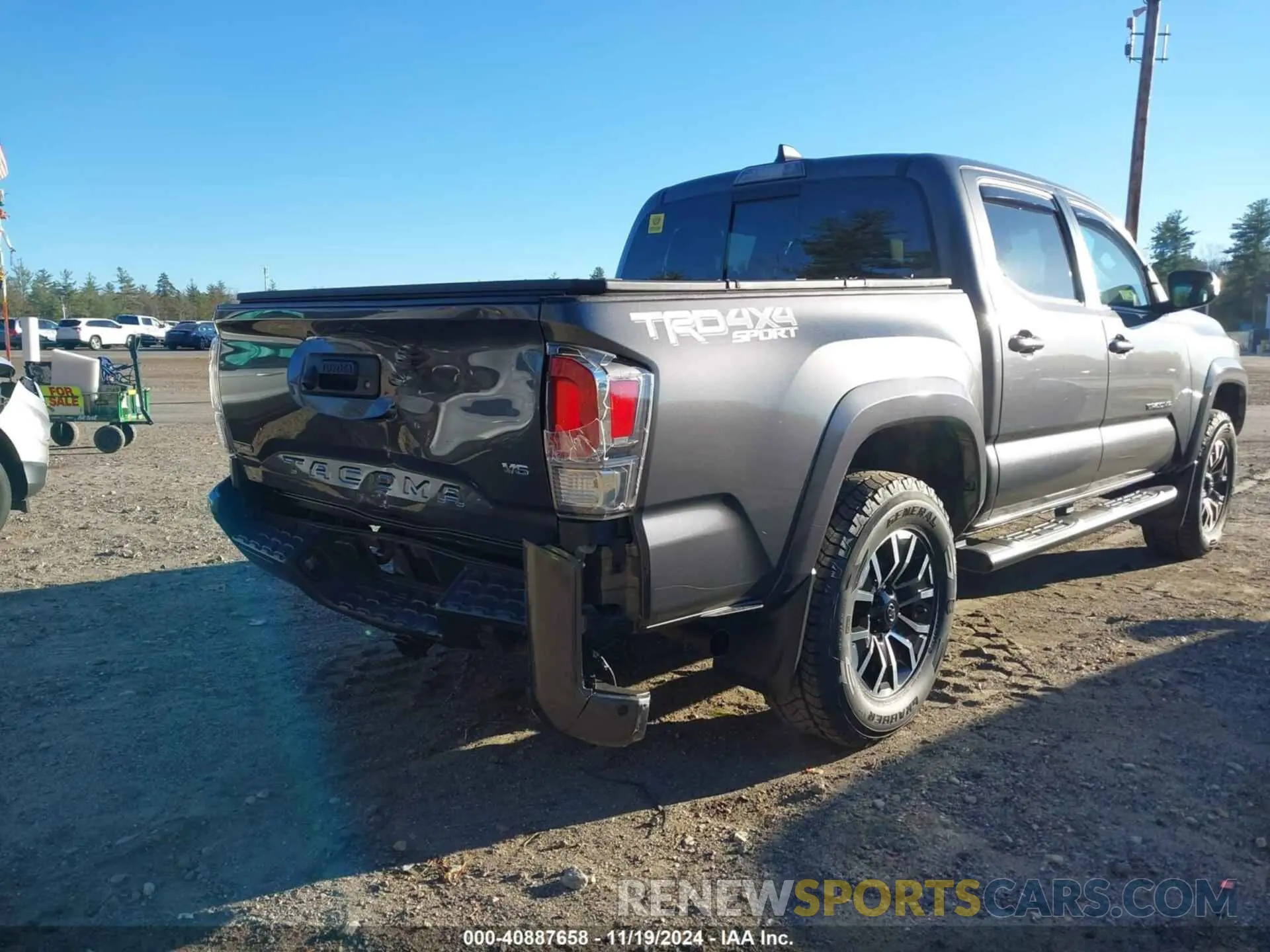 6 Фотография поврежденного автомобиля 3TYCZ5AN9MT013718 TOYOTA TACOMA 2021