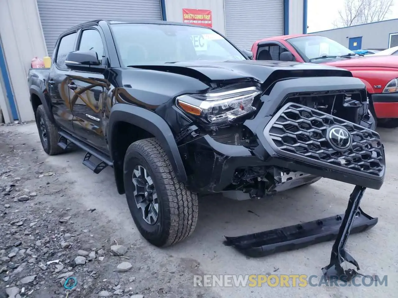 1 Photograph of a damaged car 3TYCZ5AN9MT032091 TOYOTA TACOMA 2021