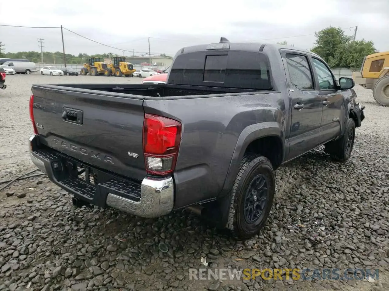 4 Photograph of a damaged car 3TYCZ5AN9MT050042 TOYOTA TACOMA 2021