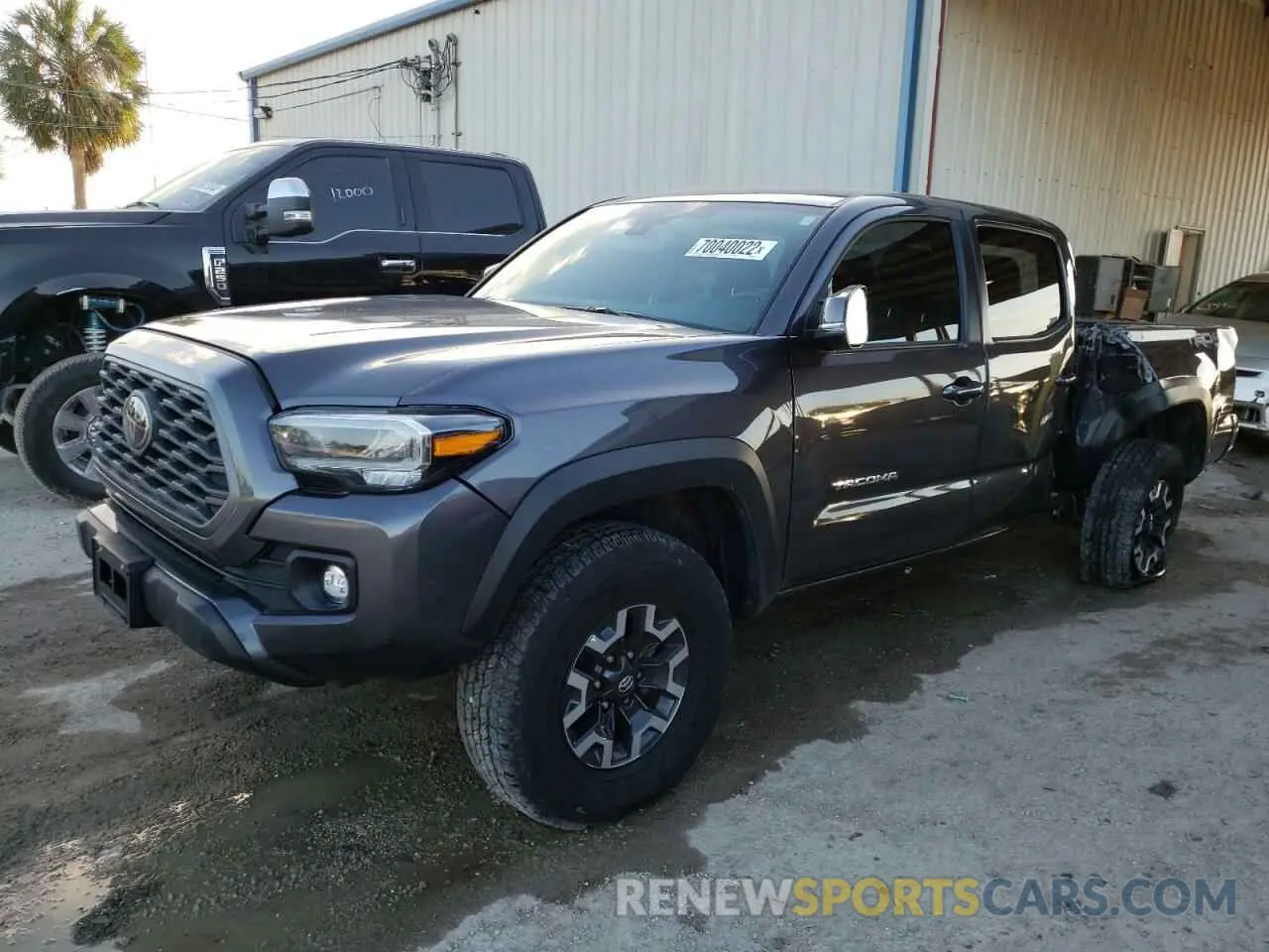 1 Photograph of a damaged car 3TYCZ5AN9MT050865 TOYOTA TACOMA 2021