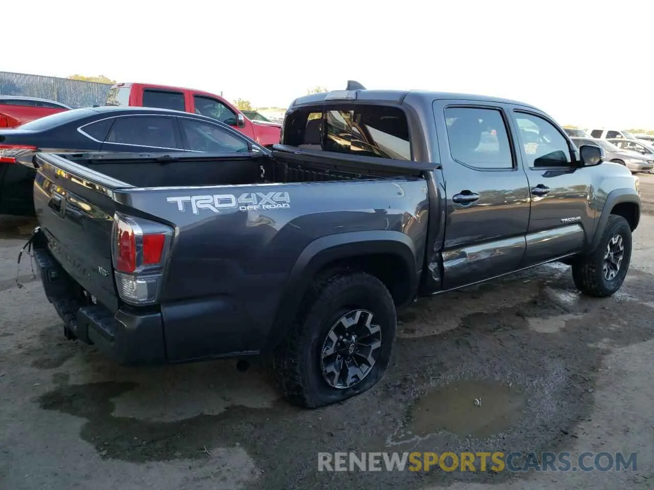 3 Photograph of a damaged car 3TYCZ5AN9MT050865 TOYOTA TACOMA 2021