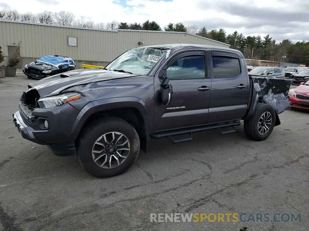 1 Photograph of a damaged car 3TYCZ5ANXMT026204 TOYOTA TACOMA 2021