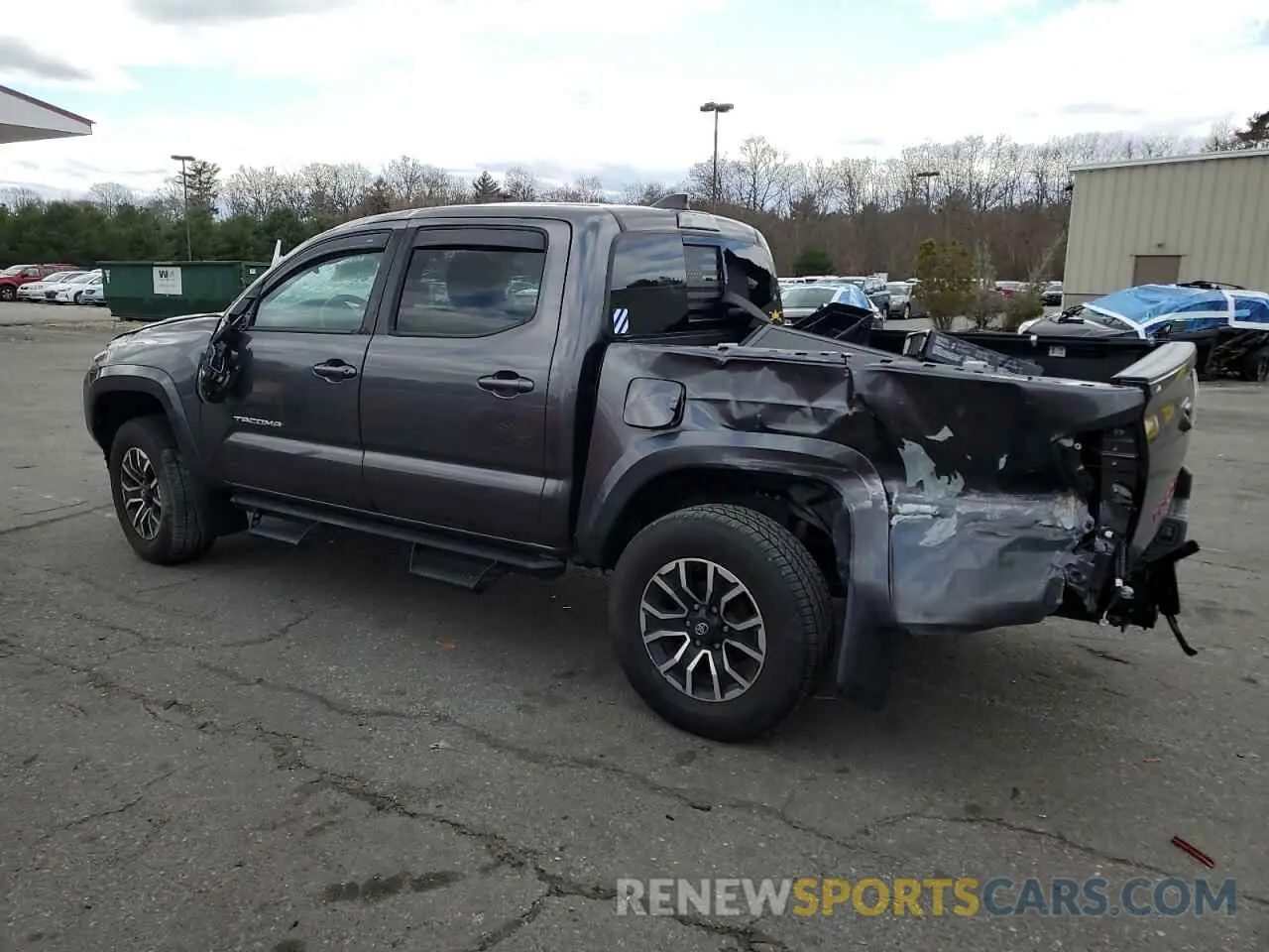 2 Photograph of a damaged car 3TYCZ5ANXMT026204 TOYOTA TACOMA 2021