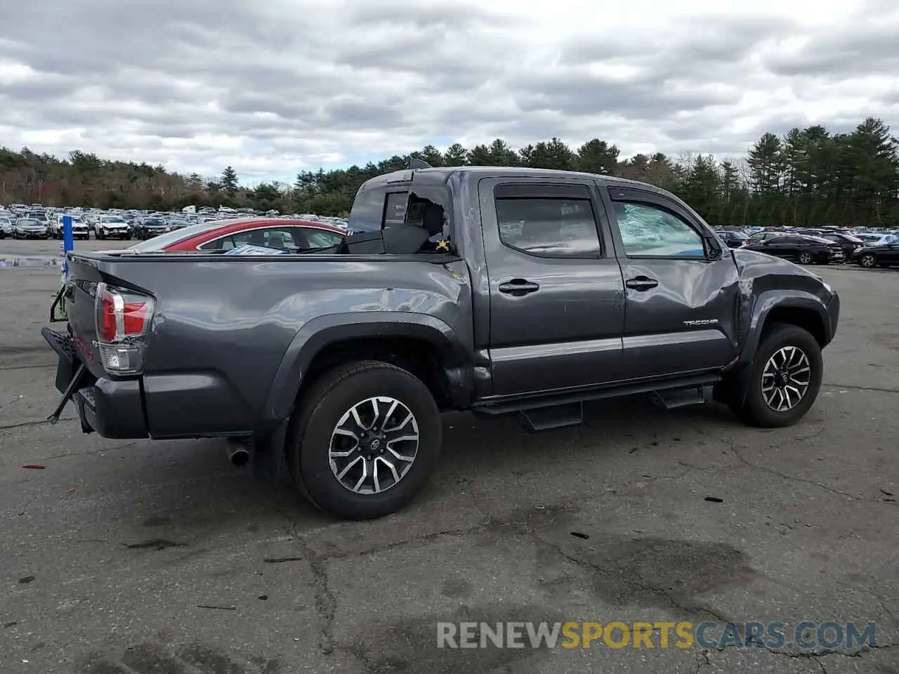 3 Photograph of a damaged car 3TYCZ5ANXMT026204 TOYOTA TACOMA 2021