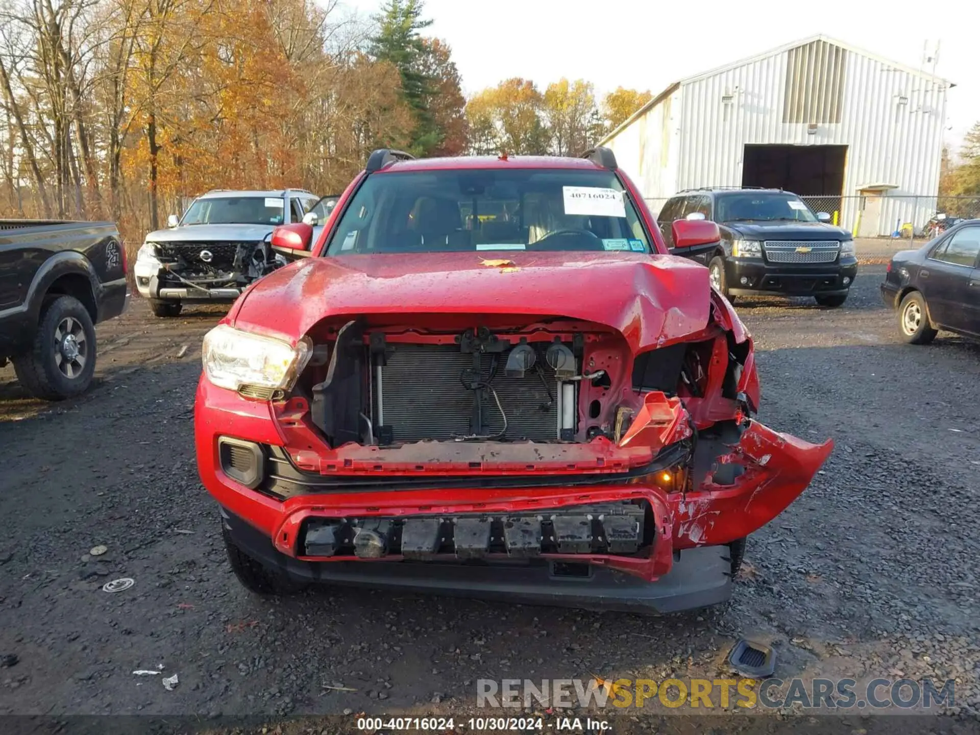 12 Photograph of a damaged car 3TYCZ5ANXMT035324 TOYOTA TACOMA 2021