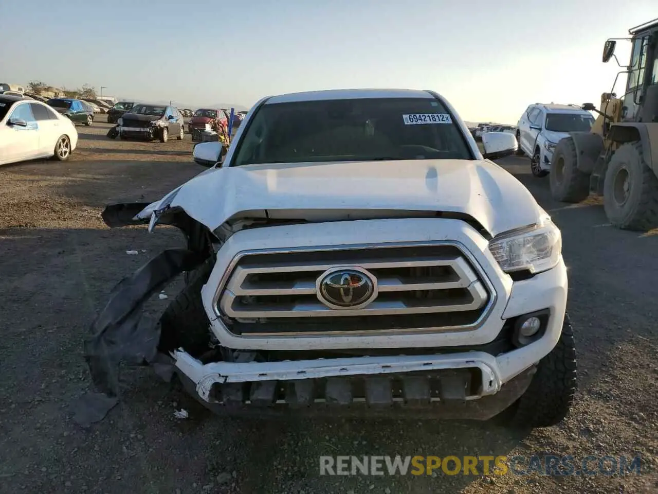 5 Photograph of a damaged car 3TYCZ5ANXMT049479 TOYOTA TACOMA 2021