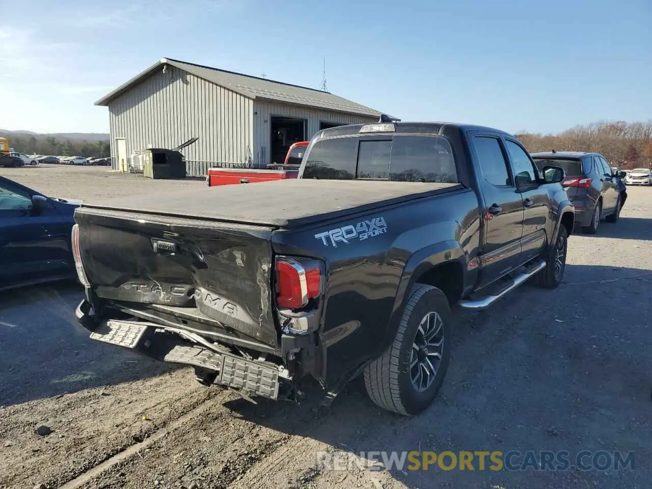 4 Фотография поврежденного автомобиля 3TYDZ5BN1MT001811 TOYOTA TACOMA 2021