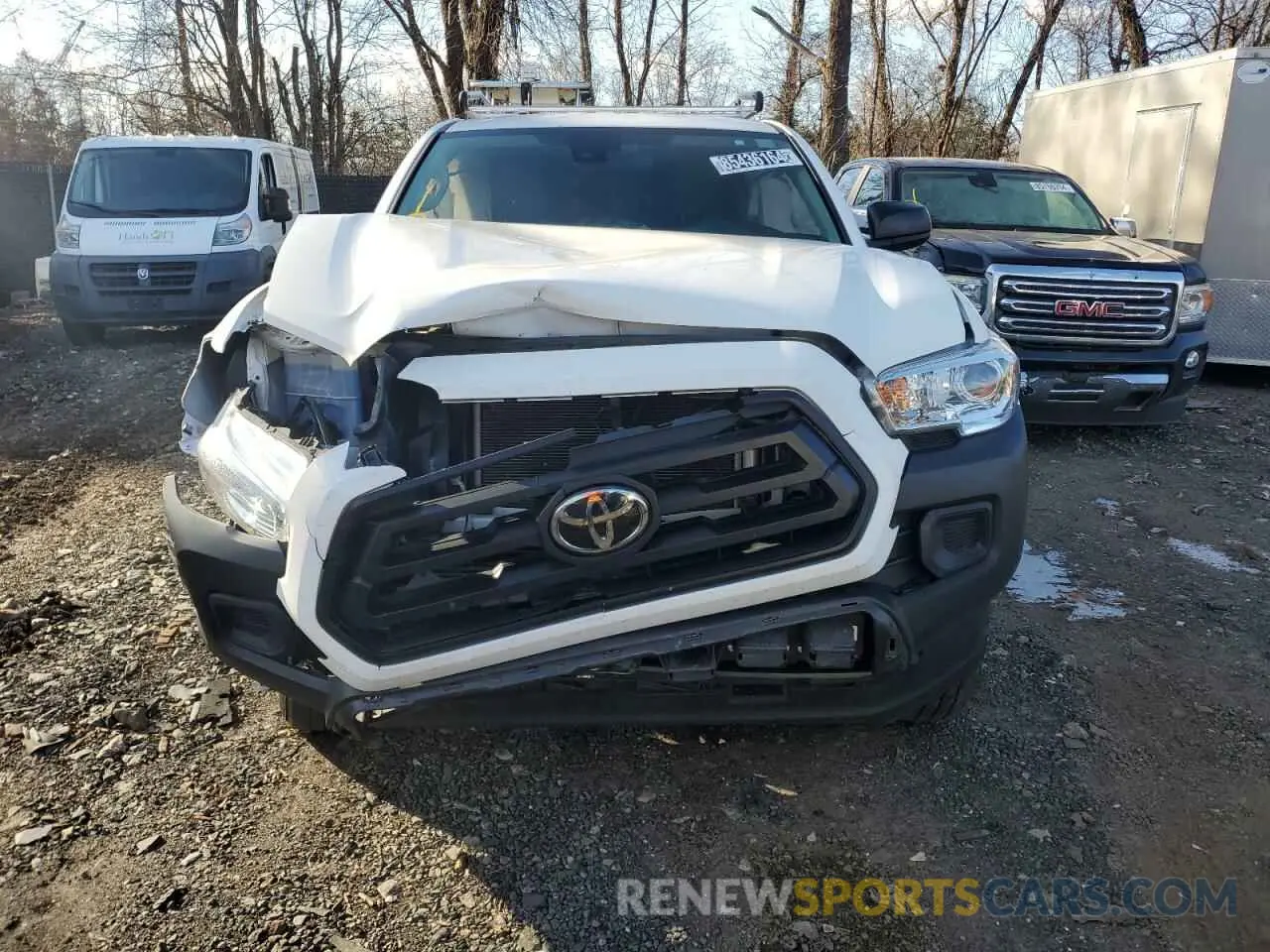 5 Photograph of a damaged car 3TYRX5GN0MT030060 TOYOTA TACOMA 2021