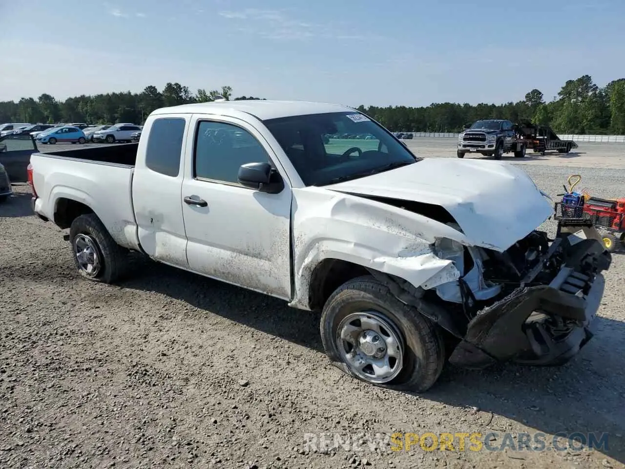 4 Photograph of a damaged car 3TYRX5GN1MT006883 TOYOTA TACOMA 2021