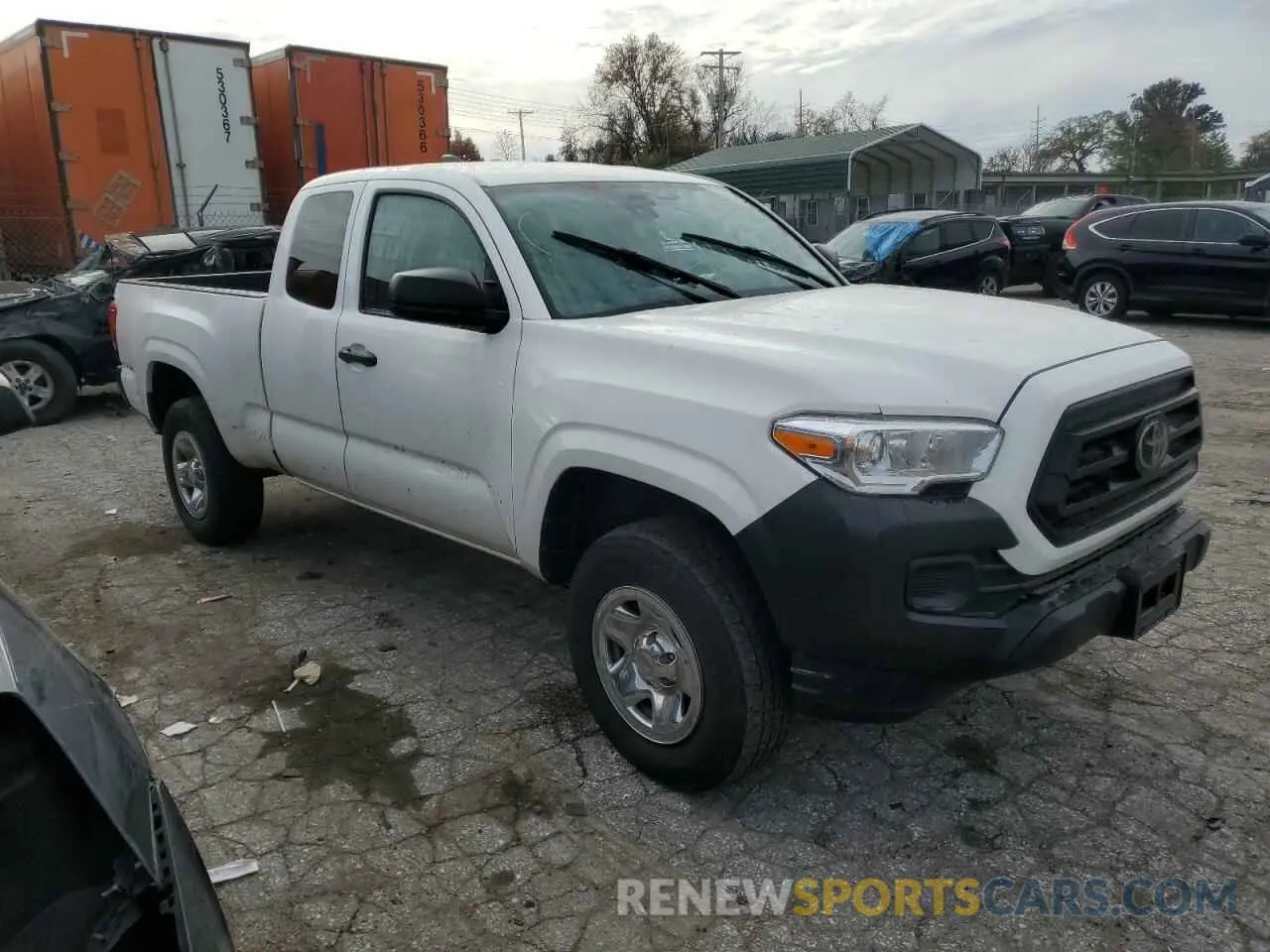 4 Photograph of a damaged car 3TYRX5GN2MT020856 TOYOTA TACOMA 2021