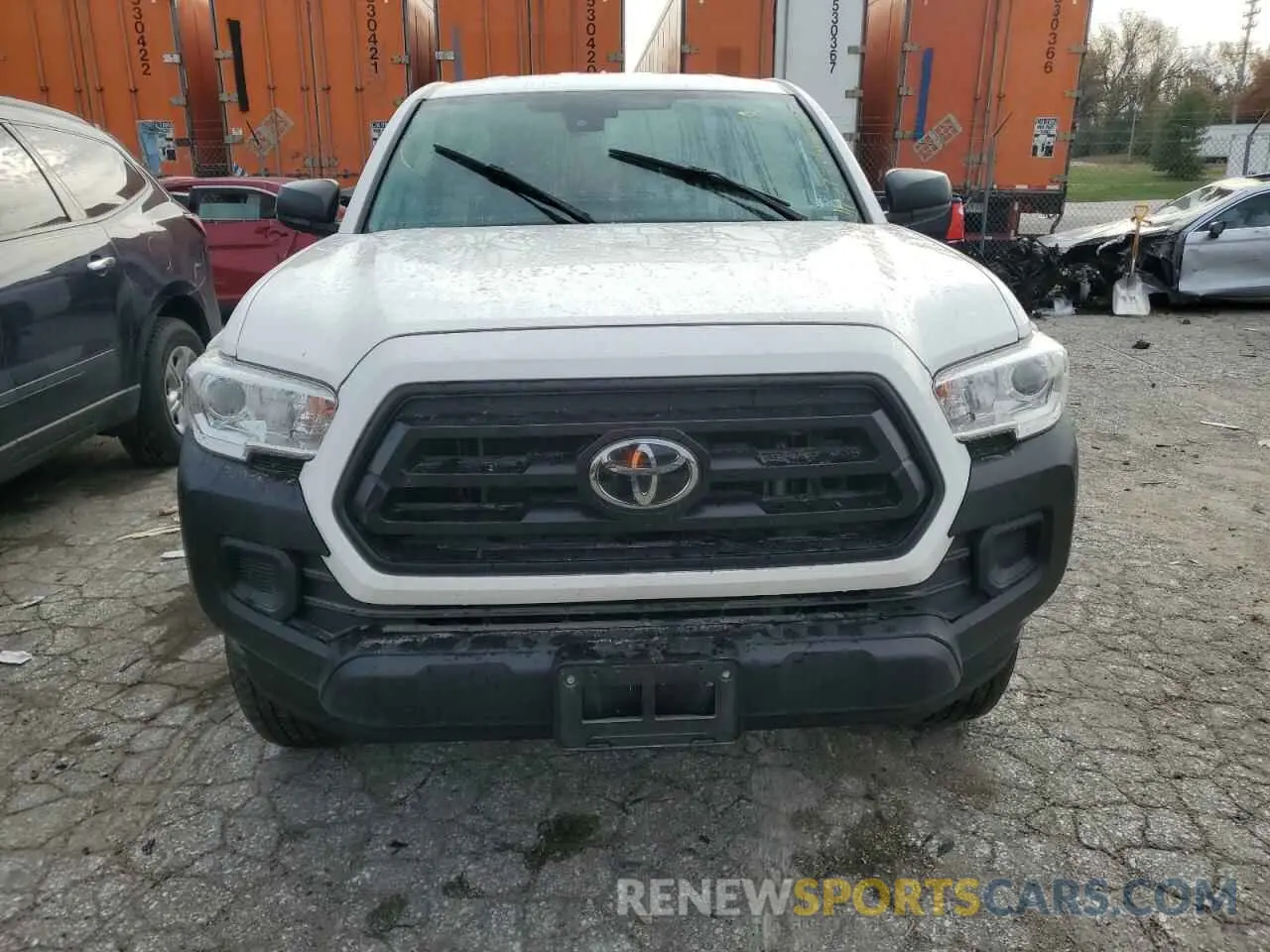 5 Photograph of a damaged car 3TYRX5GN2MT020856 TOYOTA TACOMA 2021