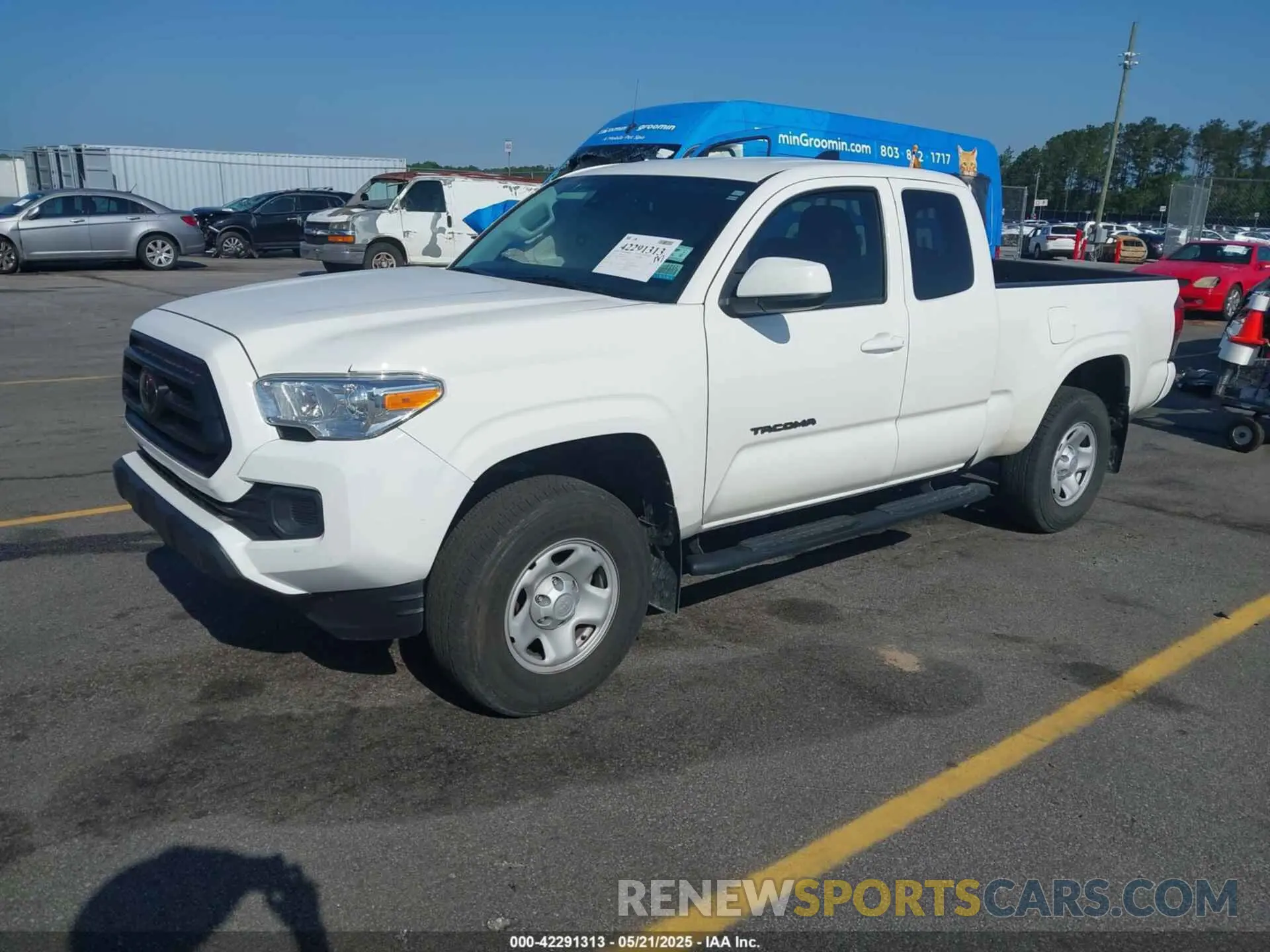 2 Фотография поврежденного автомобиля 3TYRX5GN4MT009048 TOYOTA TACOMA 2021