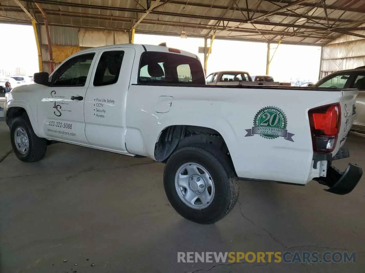 2 Photograph of a damaged car 3TYRX5GN5MT012735 TOYOTA TACOMA 2021
