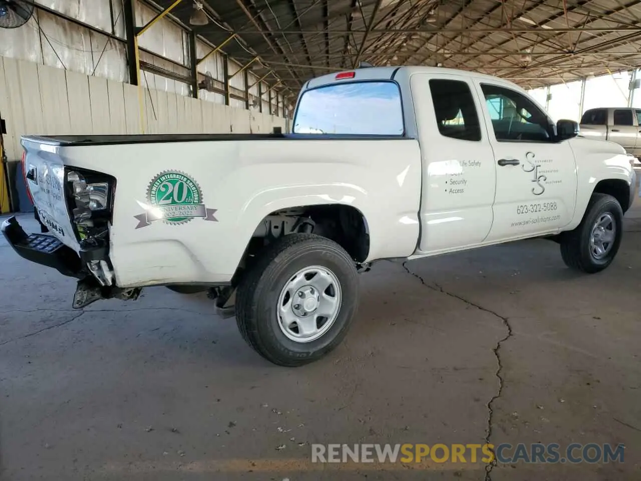 3 Photograph of a damaged car 3TYRX5GN5MT012735 TOYOTA TACOMA 2021