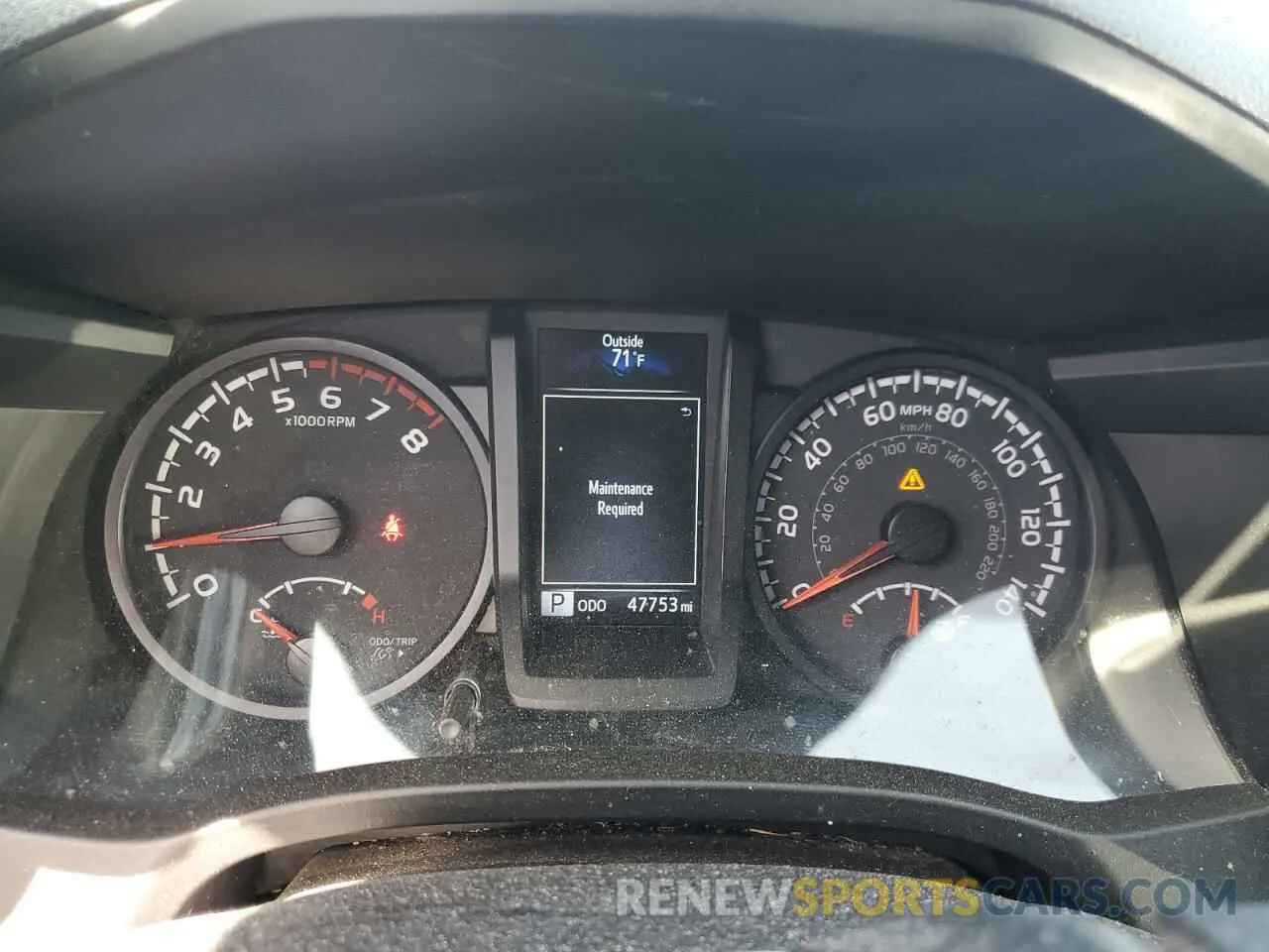 9 Фотография поврежденного автомобиля 3TYRX5GN5MT017062 TOYOTA TACOMA 2021
