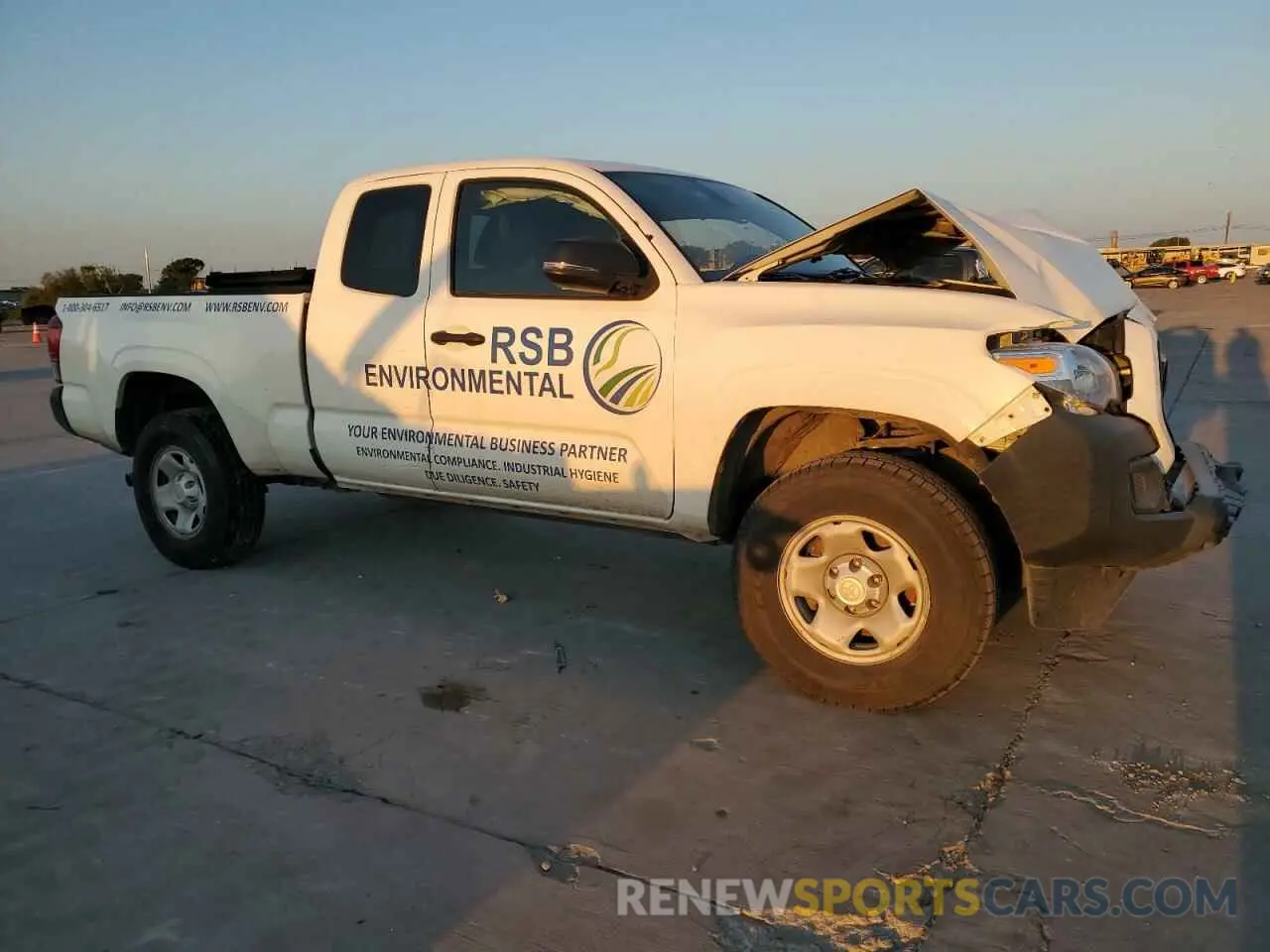 4 Фотография поврежденного автомобиля 3TYRX5GN6MT008516 TOYOTA TACOMA 2021