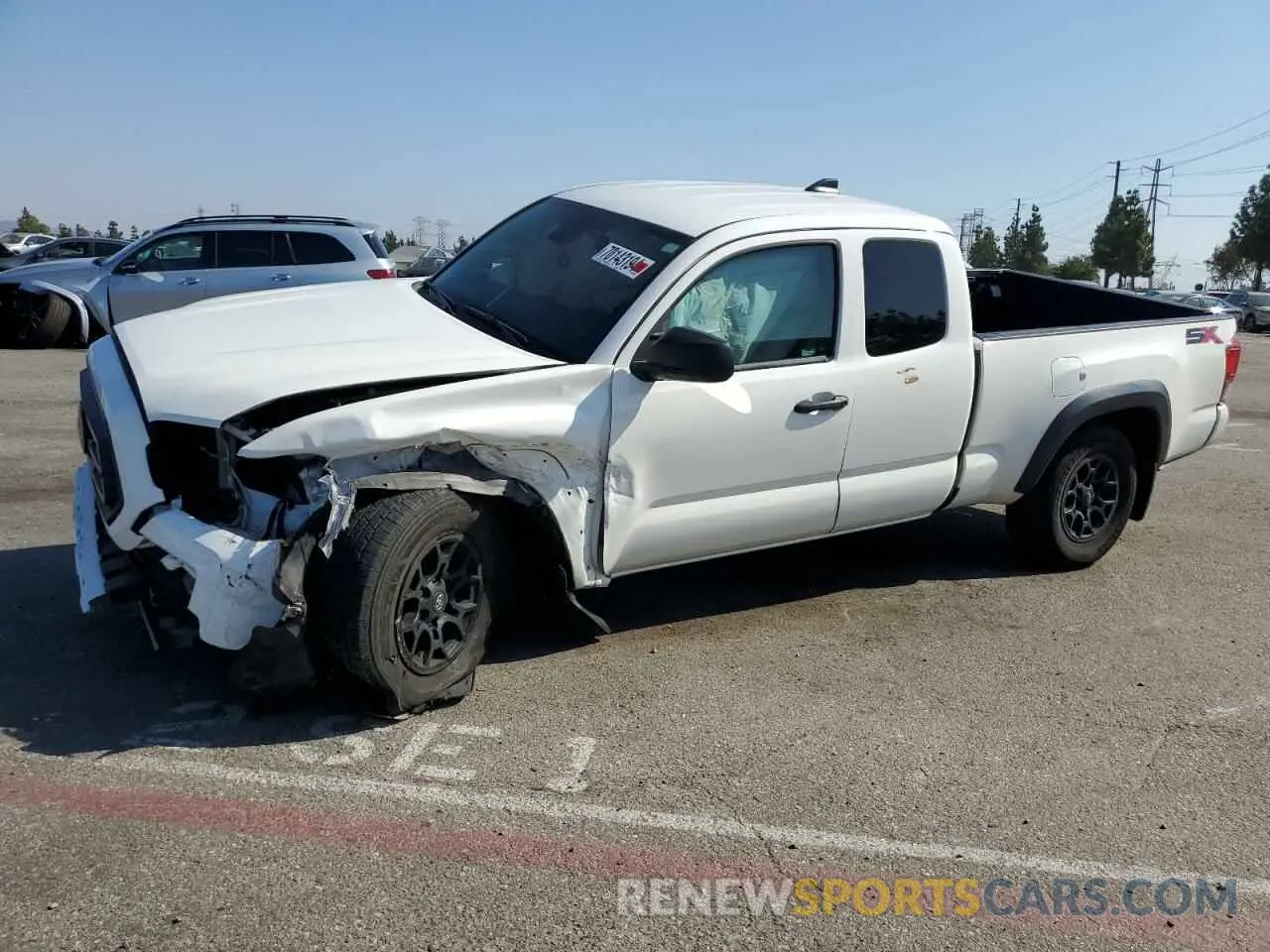 1 Photograph of a damaged car 3TYRX5GN7MT009772 TOYOTA TACOMA 2021