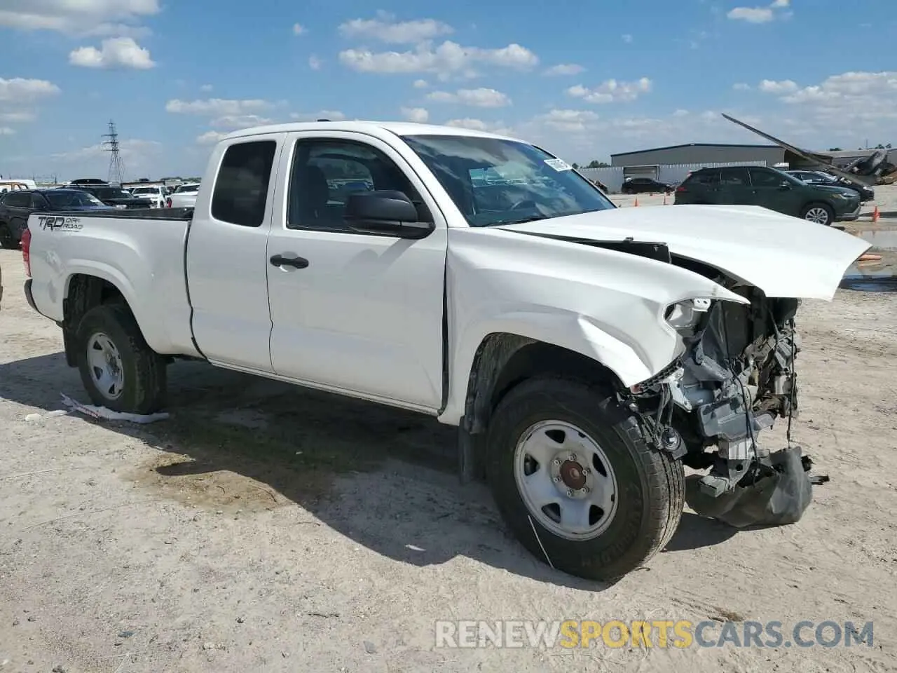4 Photograph of a damaged car 3TYRX5GN7MT010663 TOYOTA TACOMA 2021