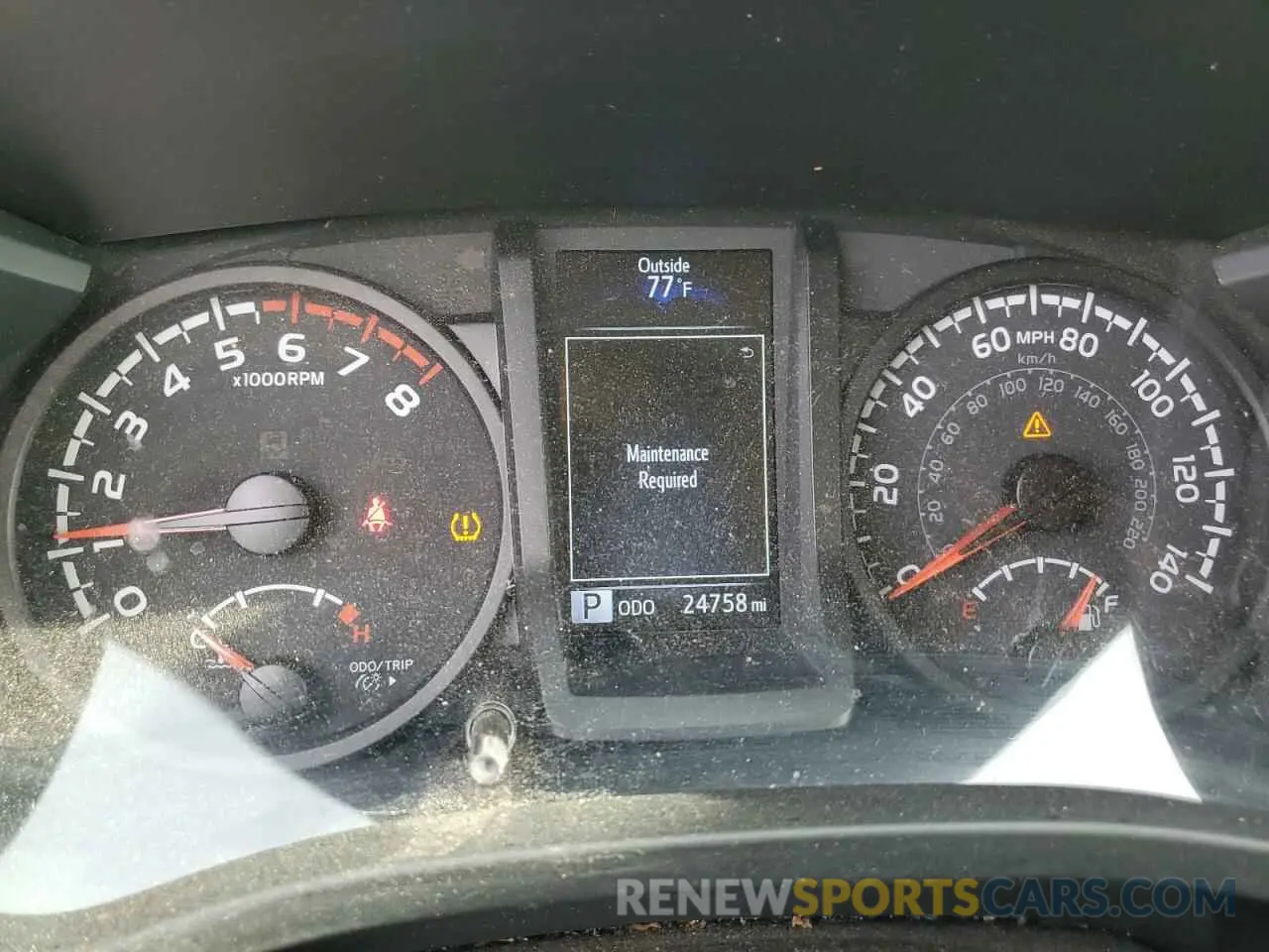 8 Photograph of a damaged car 3TYRX5GN7MT011120 TOYOTA TACOMA 2021