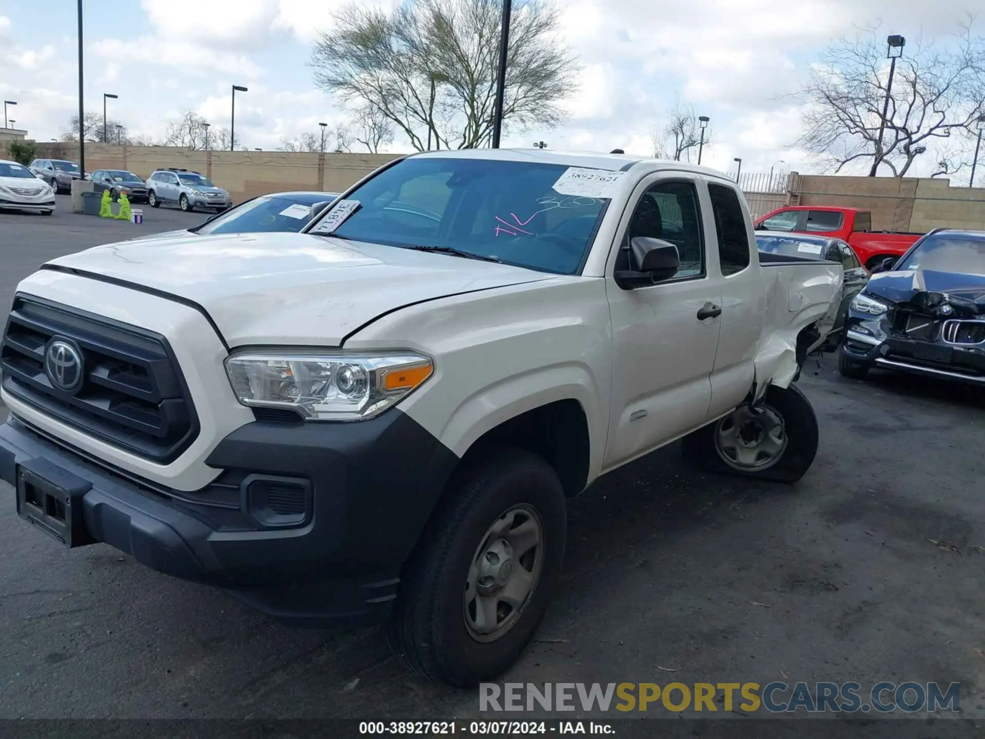 14 Фотография поврежденного автомобиля 3TYRX5GN8MT007318 TOYOTA TACOMA 2021