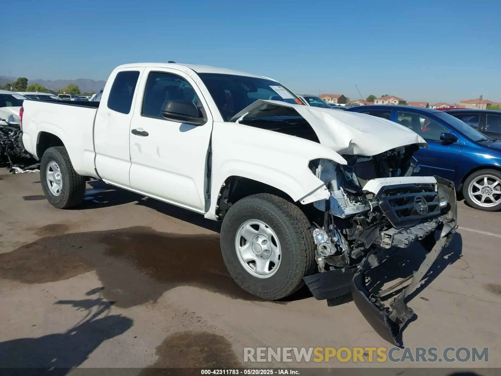 1 Photograph of a damaged car 3TYRX5GN8MT013815 TOYOTA TACOMA 2021