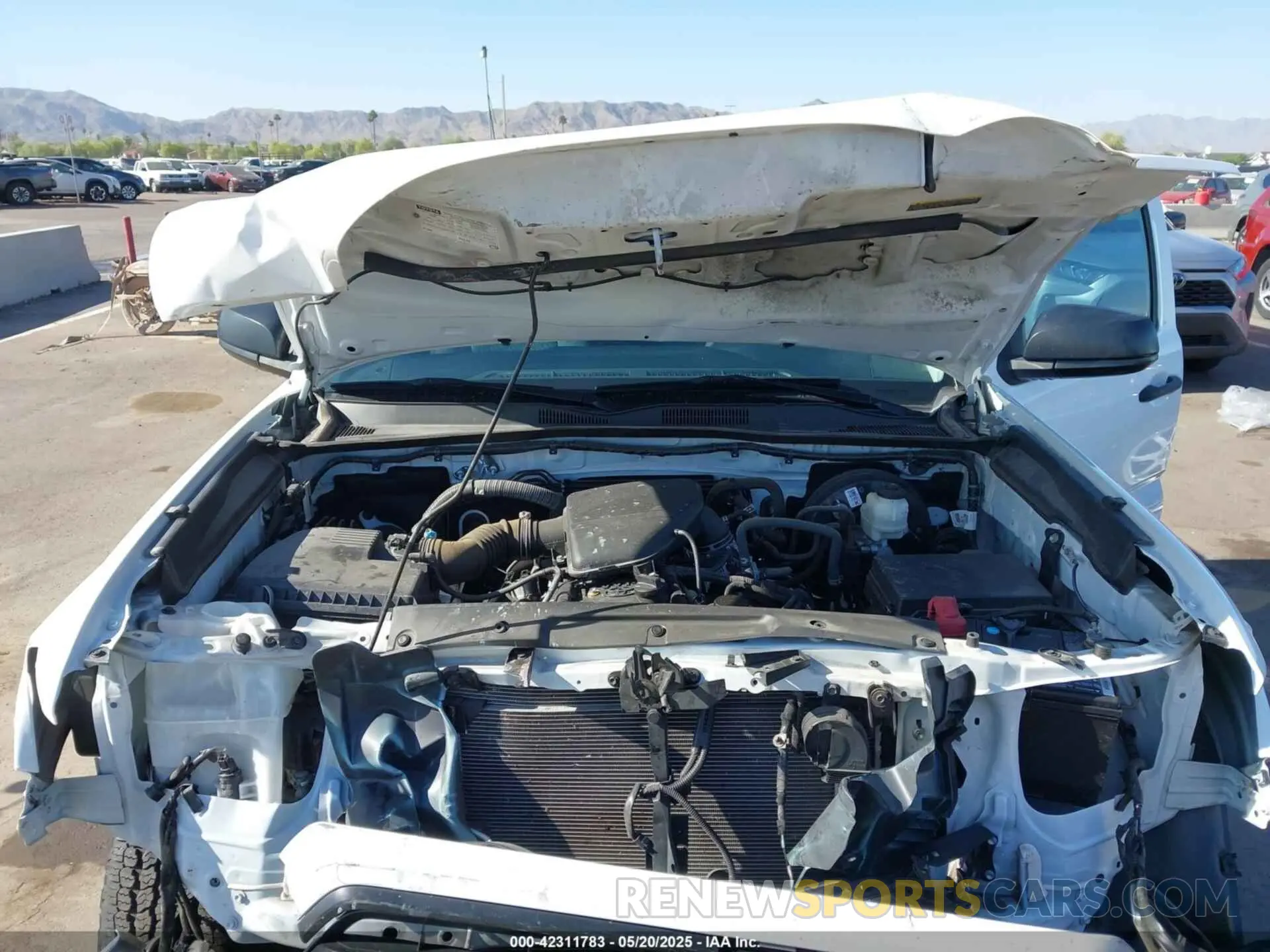 10 Photograph of a damaged car 3TYRX5GN8MT013815 TOYOTA TACOMA 2021