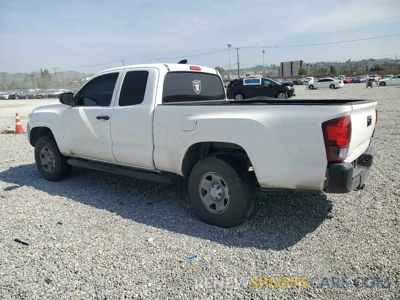 2 Photograph of a damaged car 3TYRX5GNXMT032835 TOYOTA TACOMA 2021