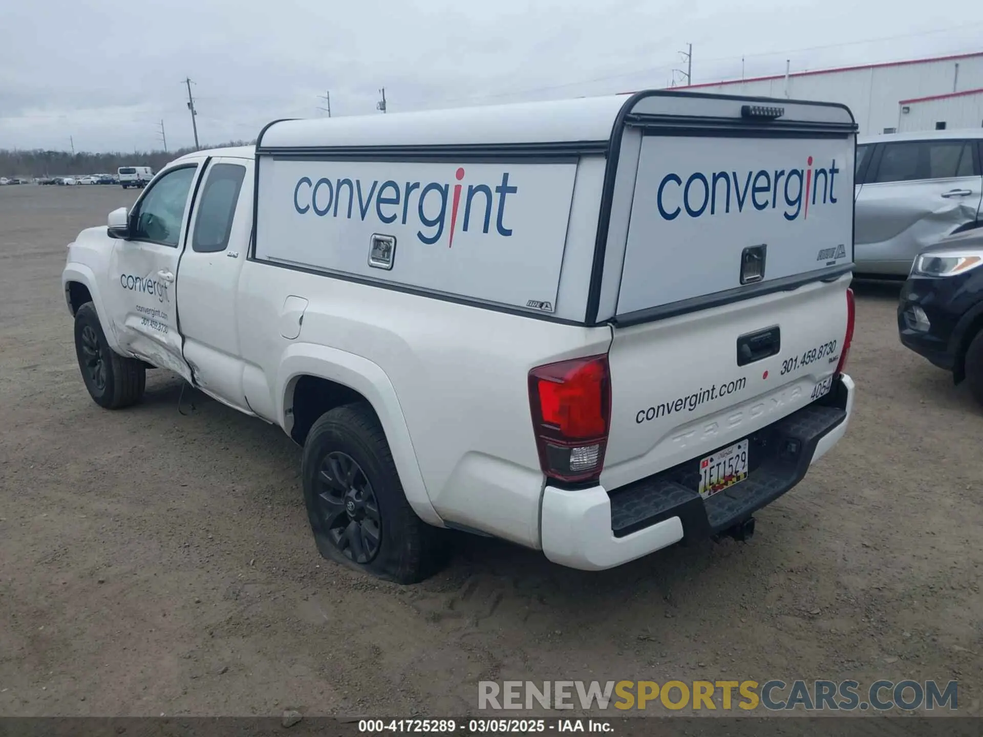 3 Фотография поврежденного автомобиля 3TYRZ5CN8MT011160 TOYOTA TACOMA 2021