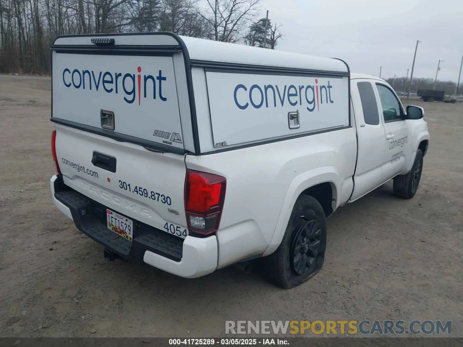 4 Фотография поврежденного автомобиля 3TYRZ5CN8MT011160 TOYOTA TACOMA 2021