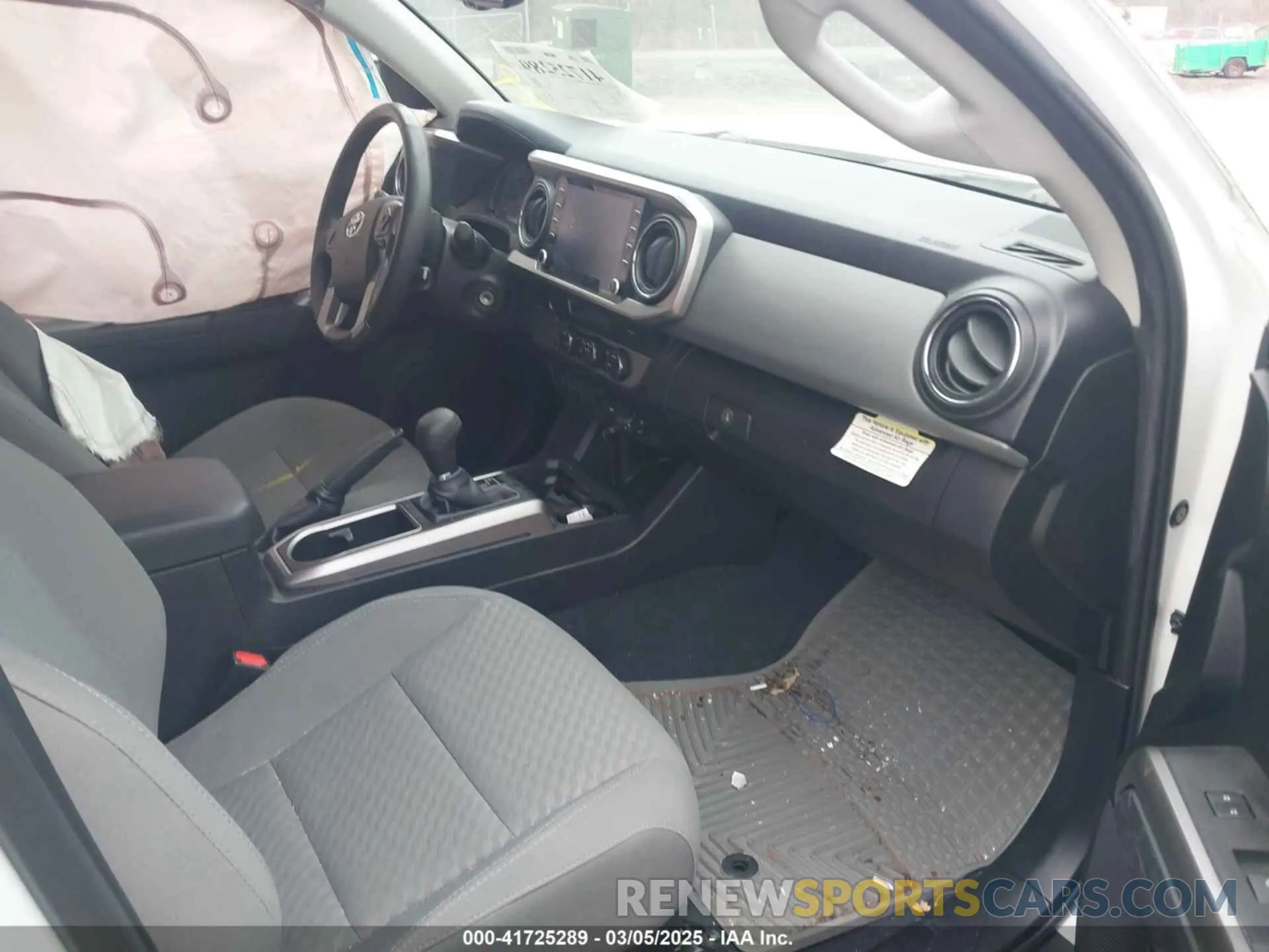 5 Фотография поврежденного автомобиля 3TYRZ5CN8MT011160 TOYOTA TACOMA 2021