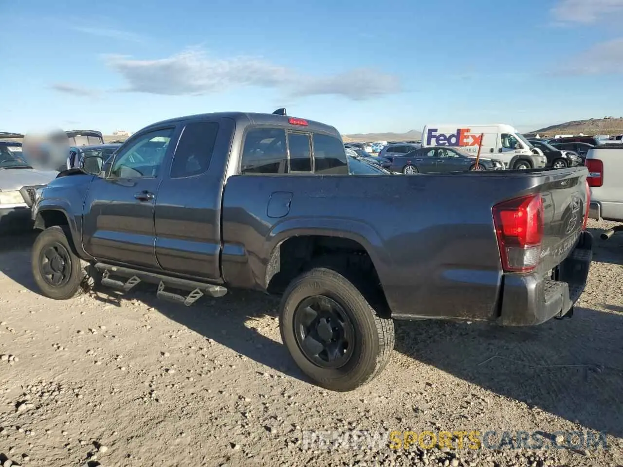 2 Photograph of a damaged car 3TYSX5EN1MT007276 TOYOTA TACOMA 2021