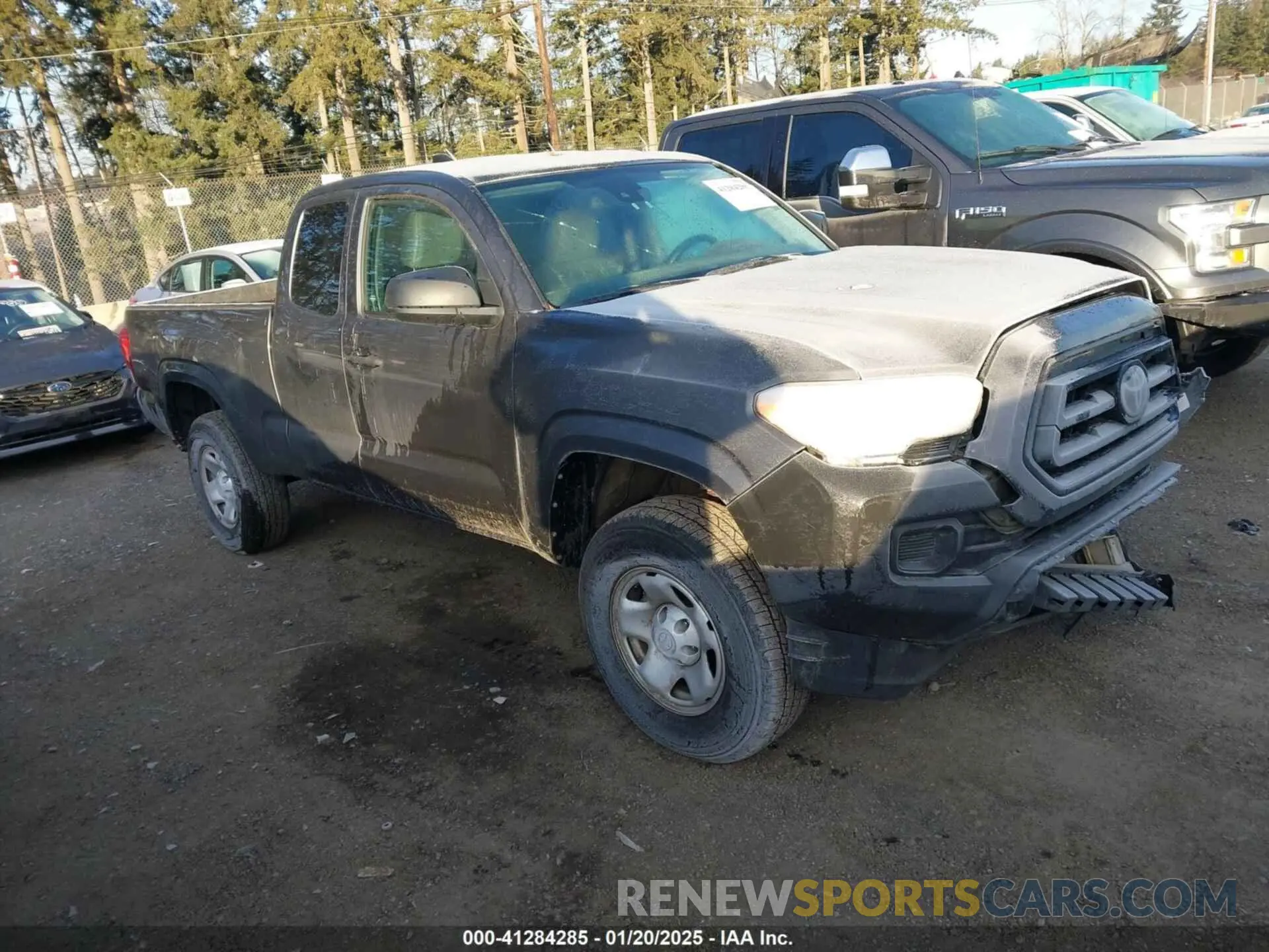 1 Photograph of a damaged car 3TYSX5EN7MT004432 TOYOTA TACOMA 2021