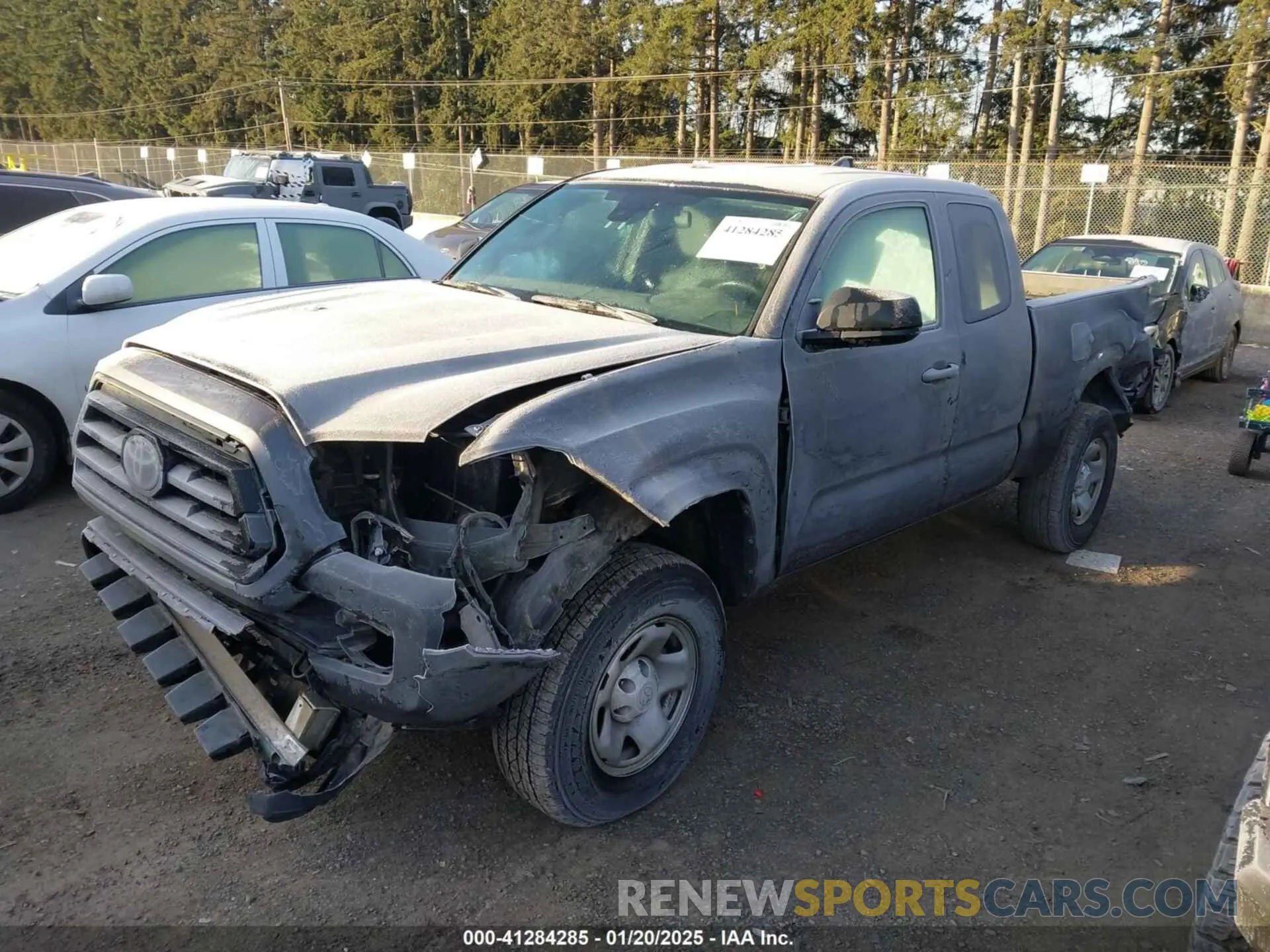 2 Photograph of a damaged car 3TYSX5EN7MT004432 TOYOTA TACOMA 2021