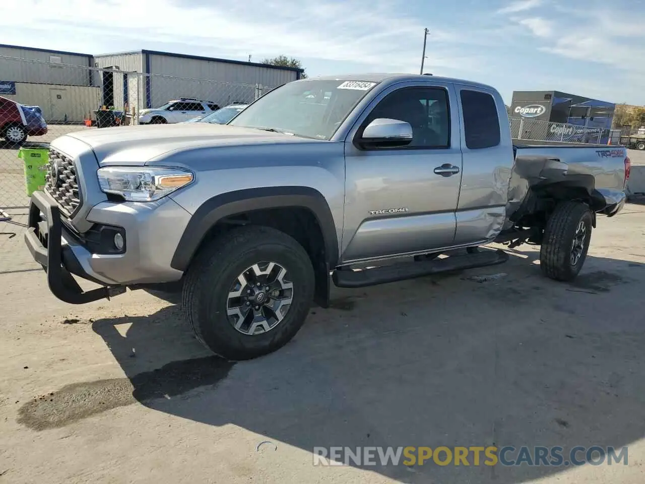 1 Photograph of a damaged car 3TYSZ5AN4MT017798 TOYOTA TACOMA 2021