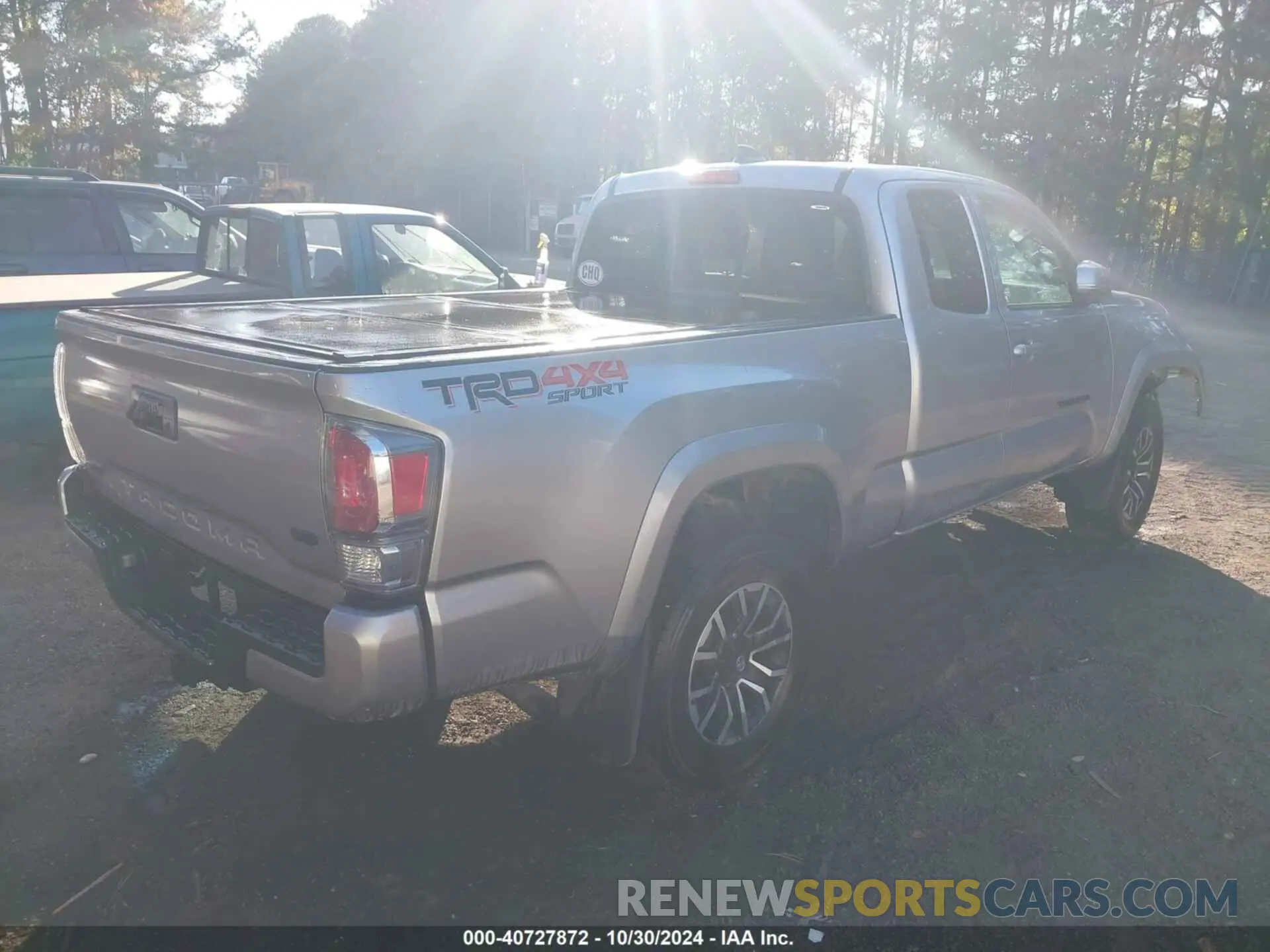 4 Фотография поврежденного автомобиля 3TYSZ5AN8MT014807 TOYOTA TACOMA 2021