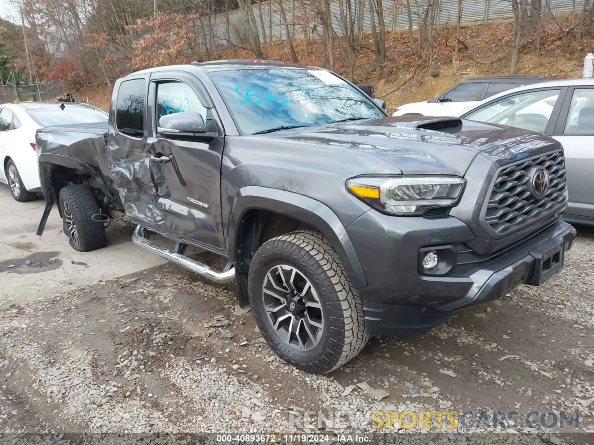 1 Photograph of a damaged car 3TYSZ5ANXMT014307 TOYOTA TACOMA 2021