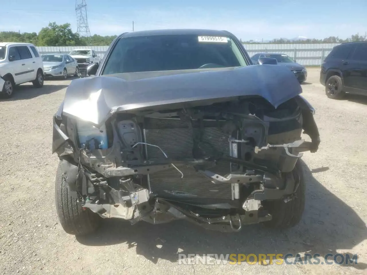 5 Photograph of a damaged car 5TFAX5GN1MX192220 TOYOTA TACOMA 2021