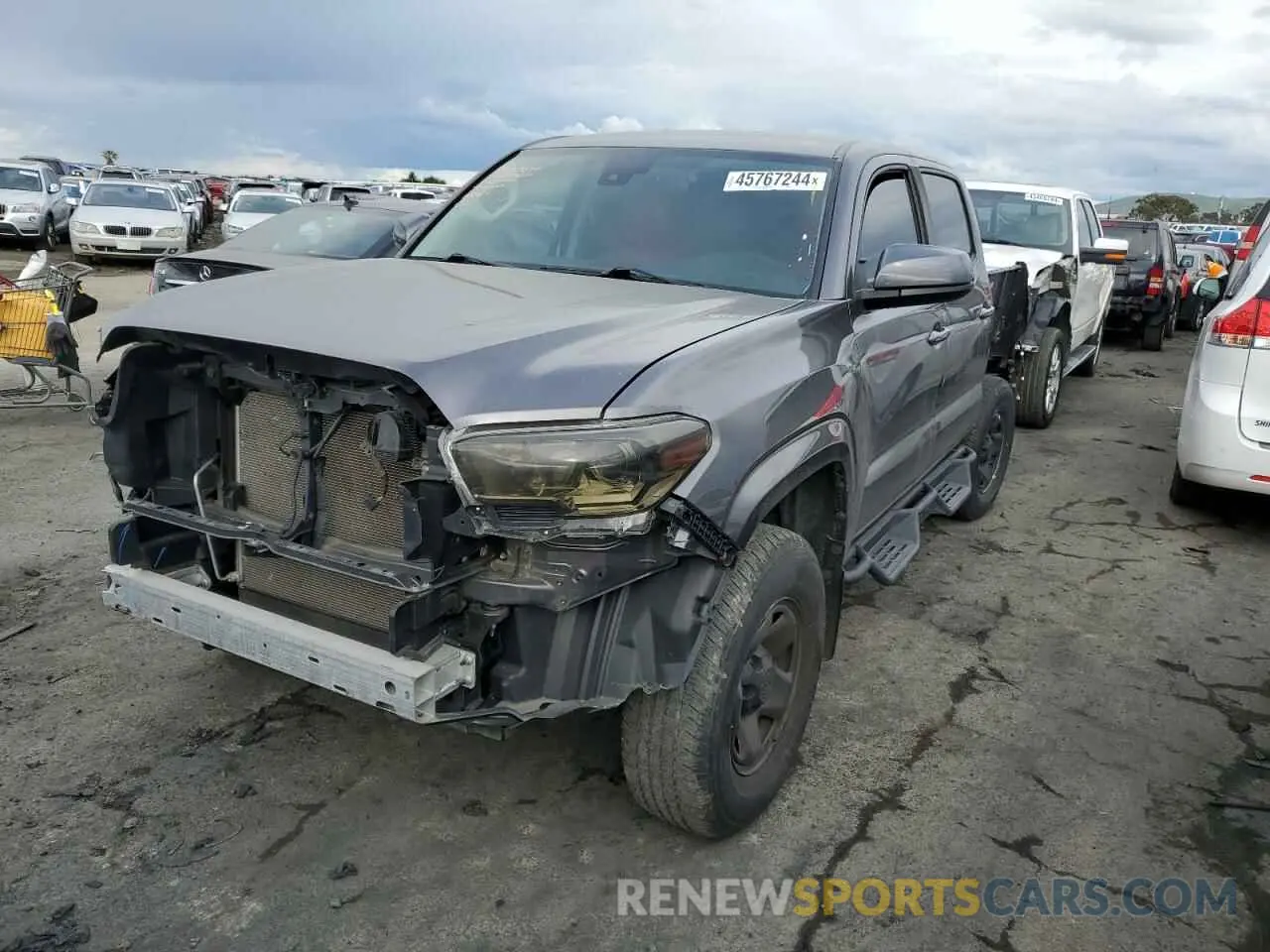 1 Photograph of a damaged car 5TFAX5GN2MX188791 TOYOTA TACOMA 2021