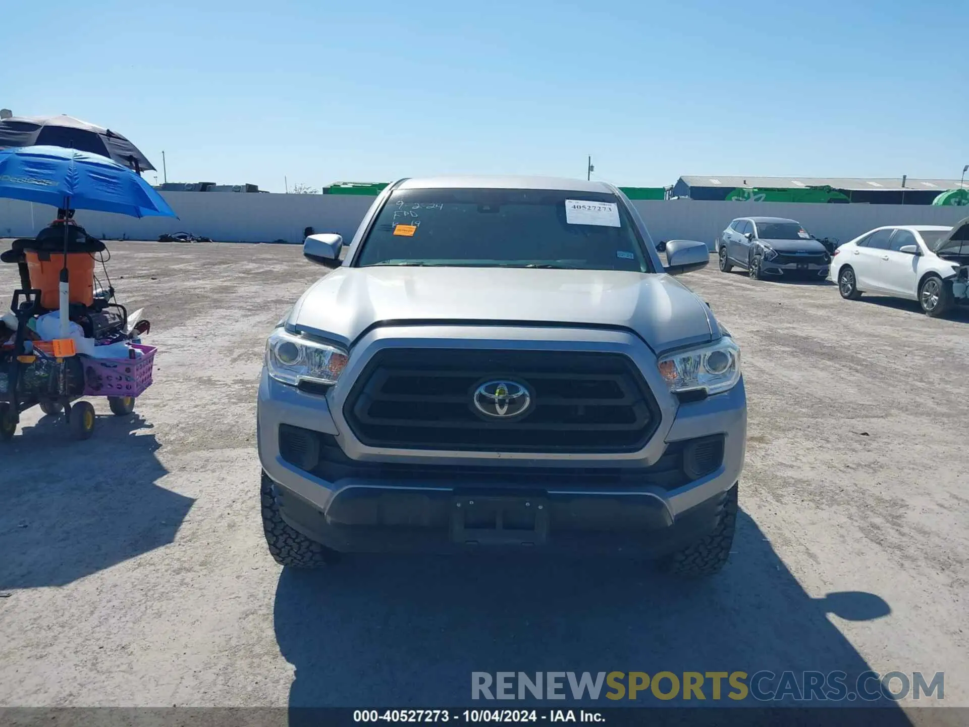 12 Photograph of a damaged car 5TFAX5GN7MX193615 TOYOTA TACOMA 2021