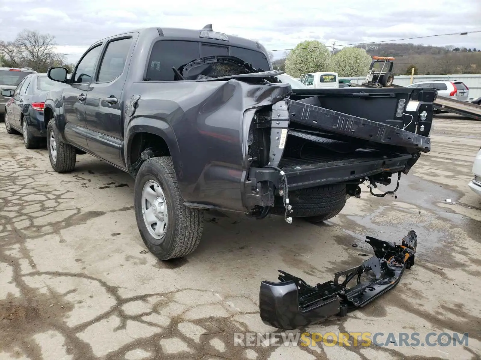 3 Photograph of a damaged car 5TFAX5GN8MX191047 TOYOTA TACOMA 2021