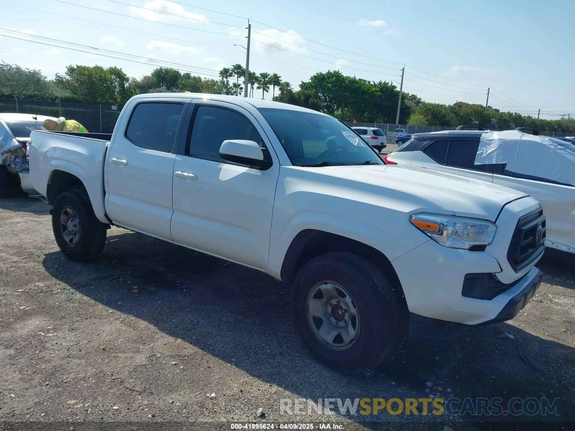 1 Photograph of a damaged car 5TFAX5GN9MX189470 TOYOTA TACOMA 2021