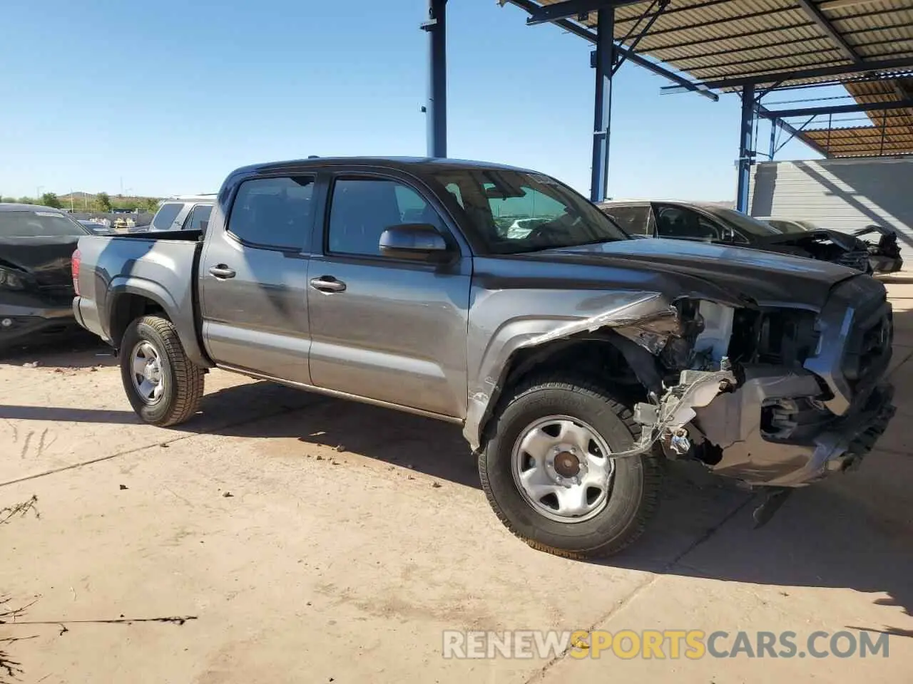 4 Photograph of a damaged car 5TFAX5GN9MX191879 TOYOTA TACOMA 2021