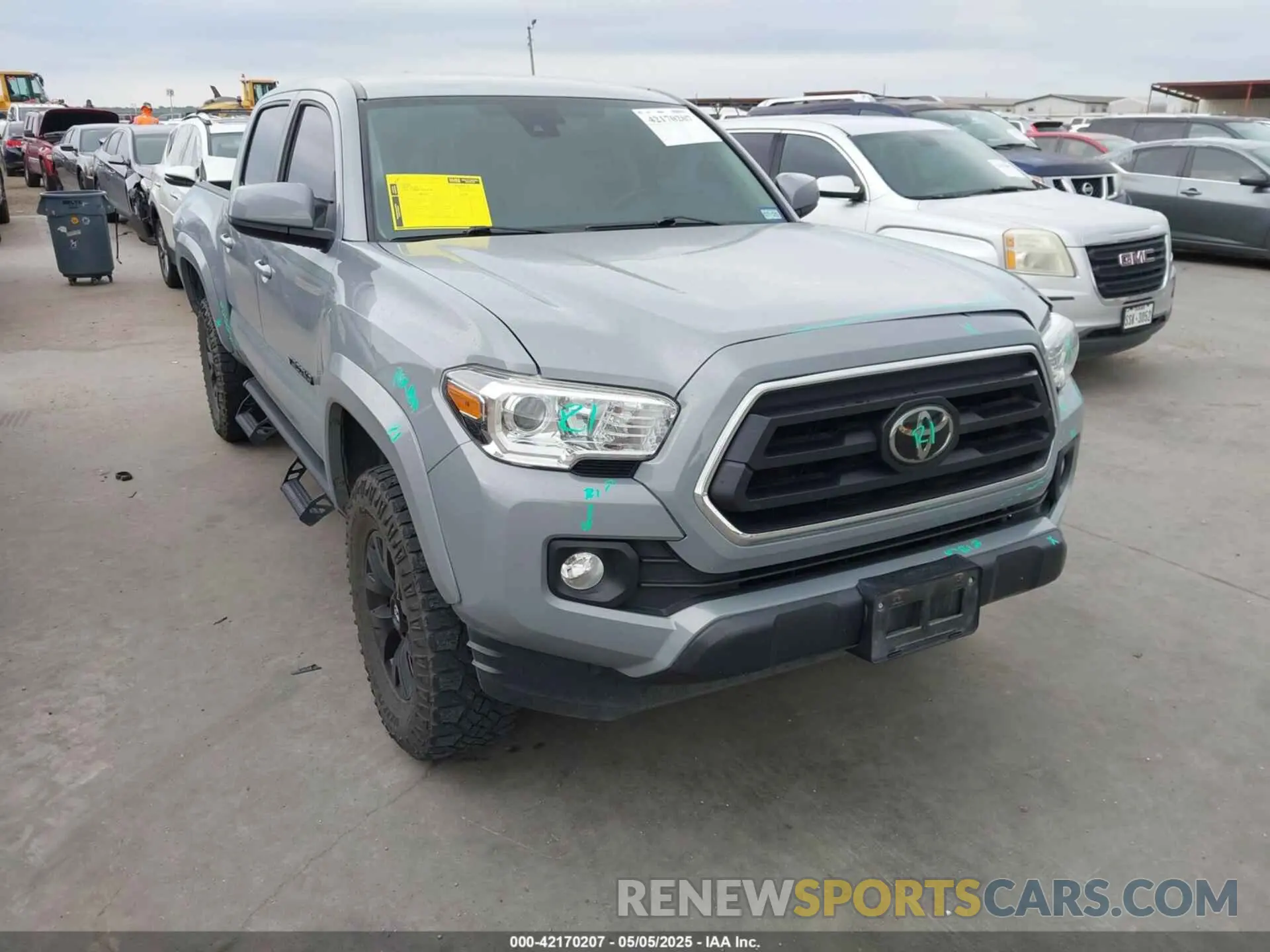 1 Фотография поврежденного автомобиля 5TFAX5GNXMX191938 TOYOTA TACOMA 2021