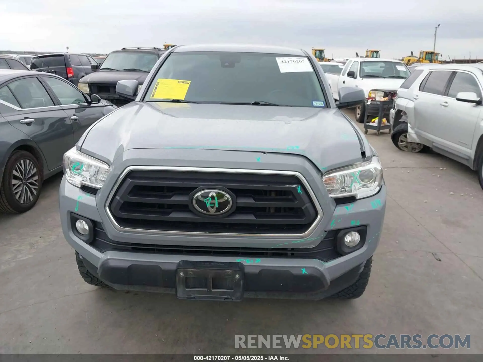 12 Фотография поврежденного автомобиля 5TFAX5GNXMX191938 TOYOTA TACOMA 2021