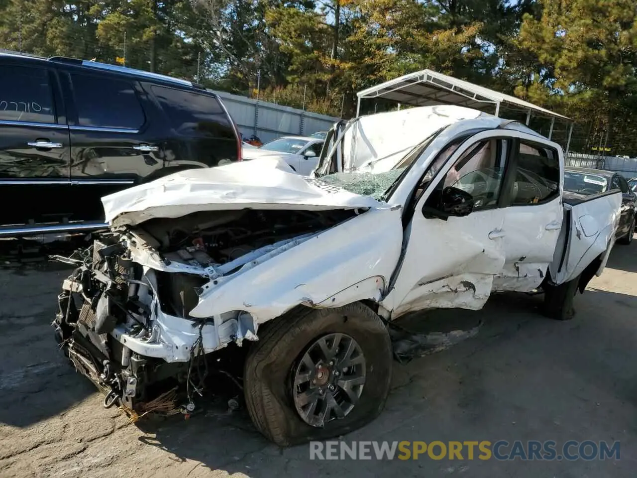 2 Фотография поврежденного автомобиля 5TFAZ5CN0MX099253 TOYOTA TACOMA 2021